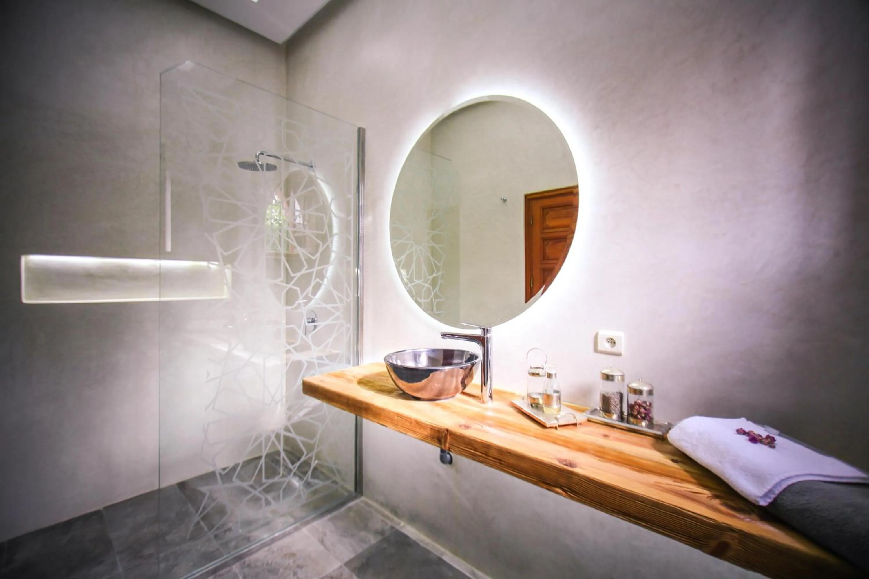 Shower in Taj Sofia & Spa Luxury Private Villa