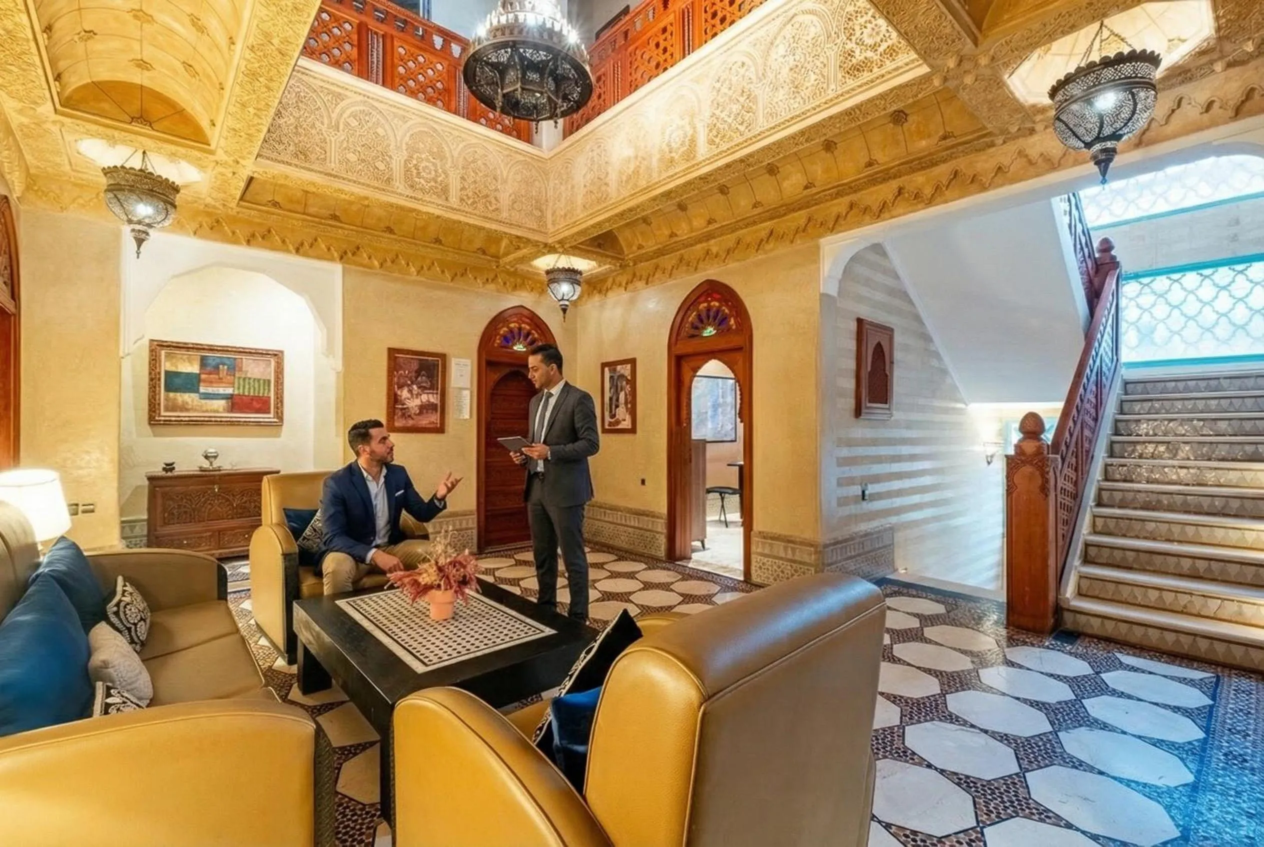 People in Taj Sofia & Spa Luxury Private Villa