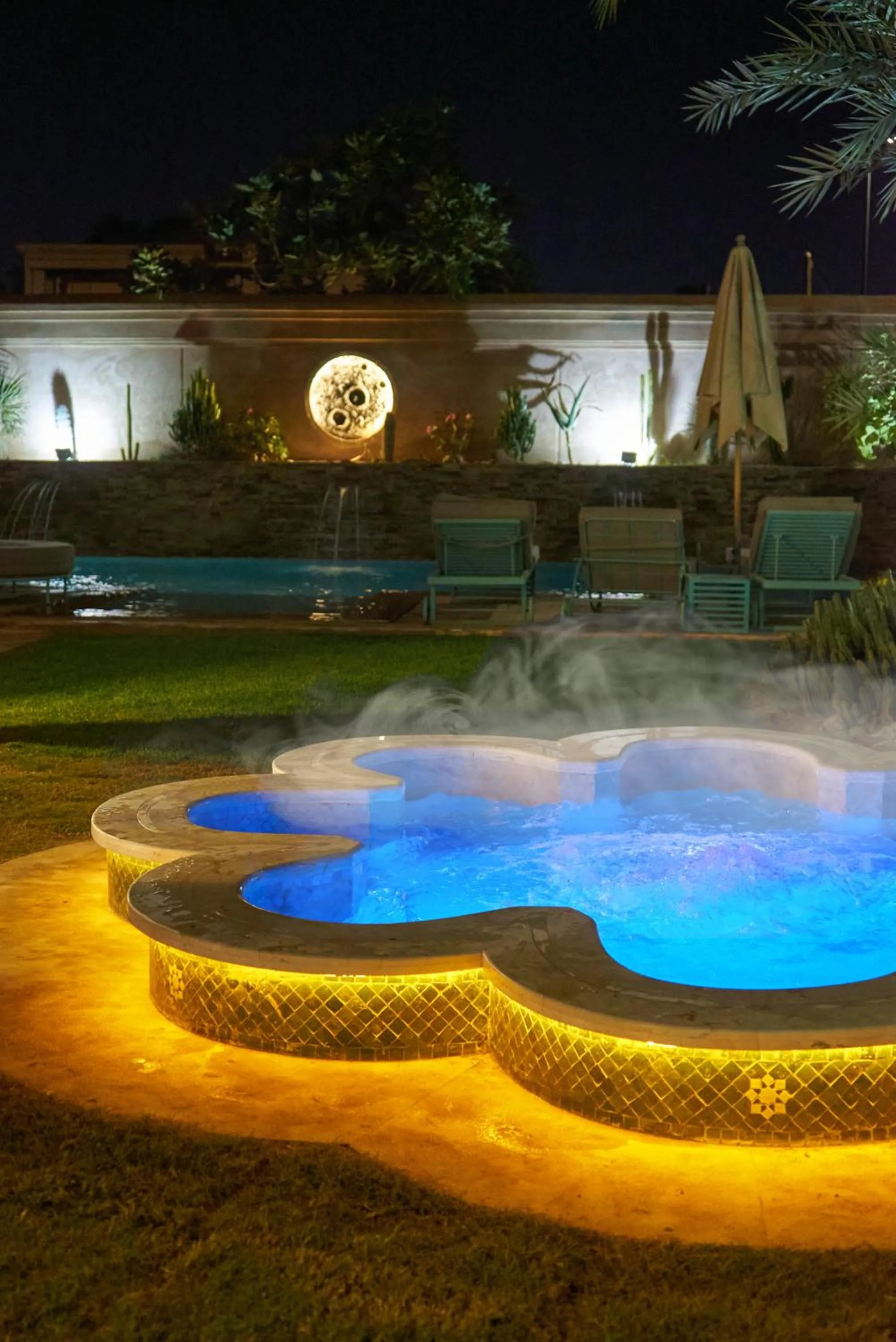 Swimming pool in Taj Sofia & Spa Luxury Private Villa