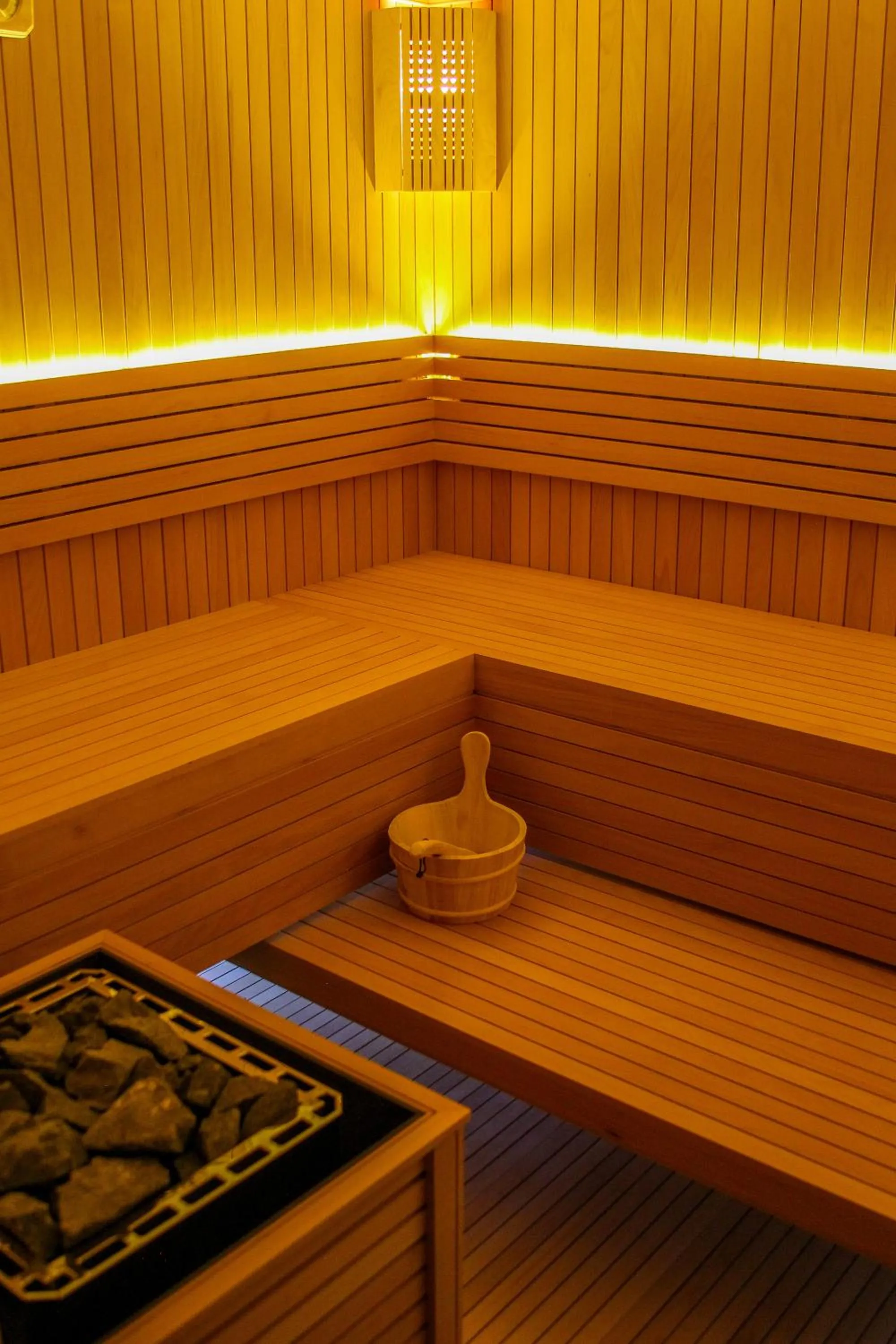 Sauna in Taj Sofia & Spa Luxury Private Villa