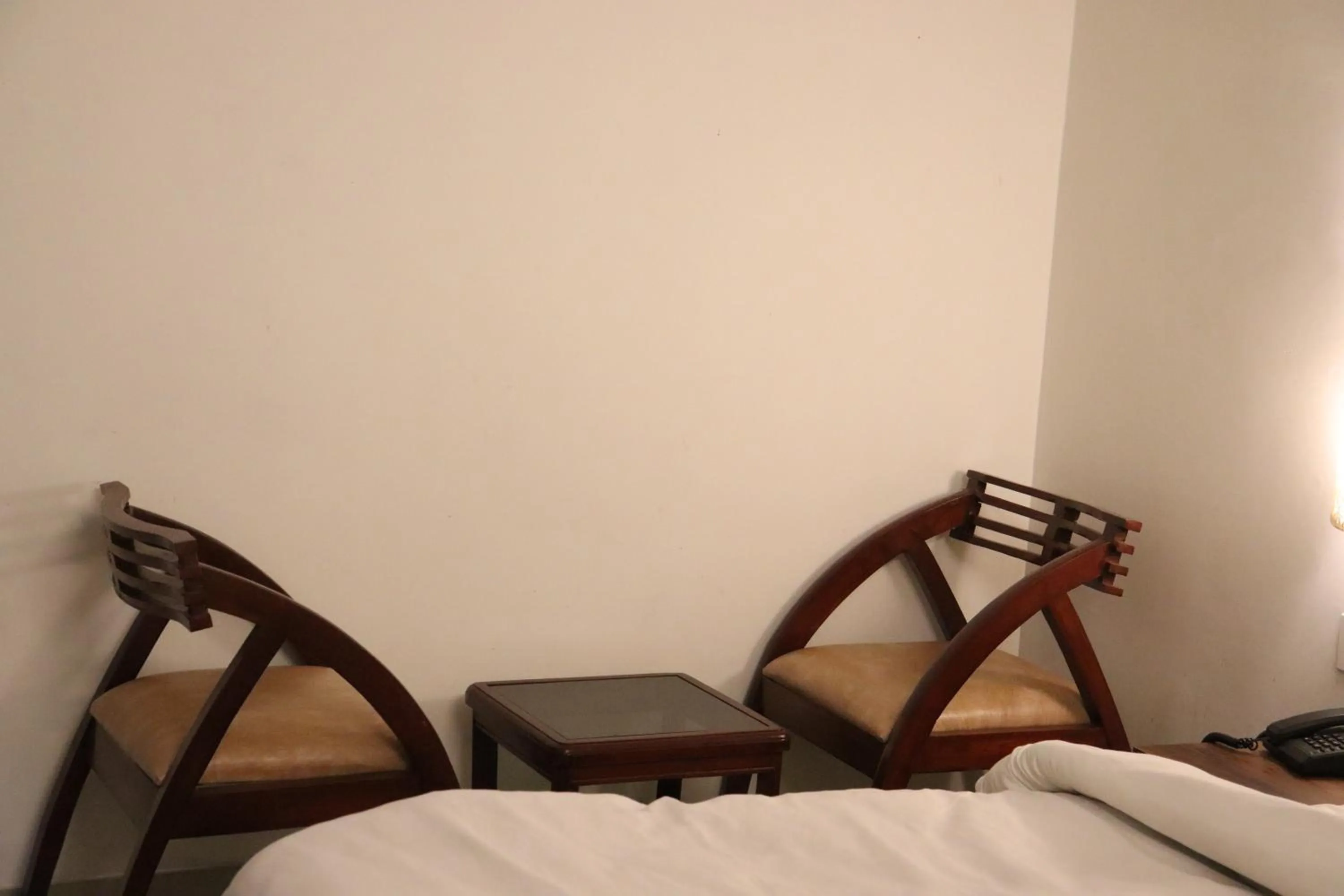 Seating area in Paradise Inn