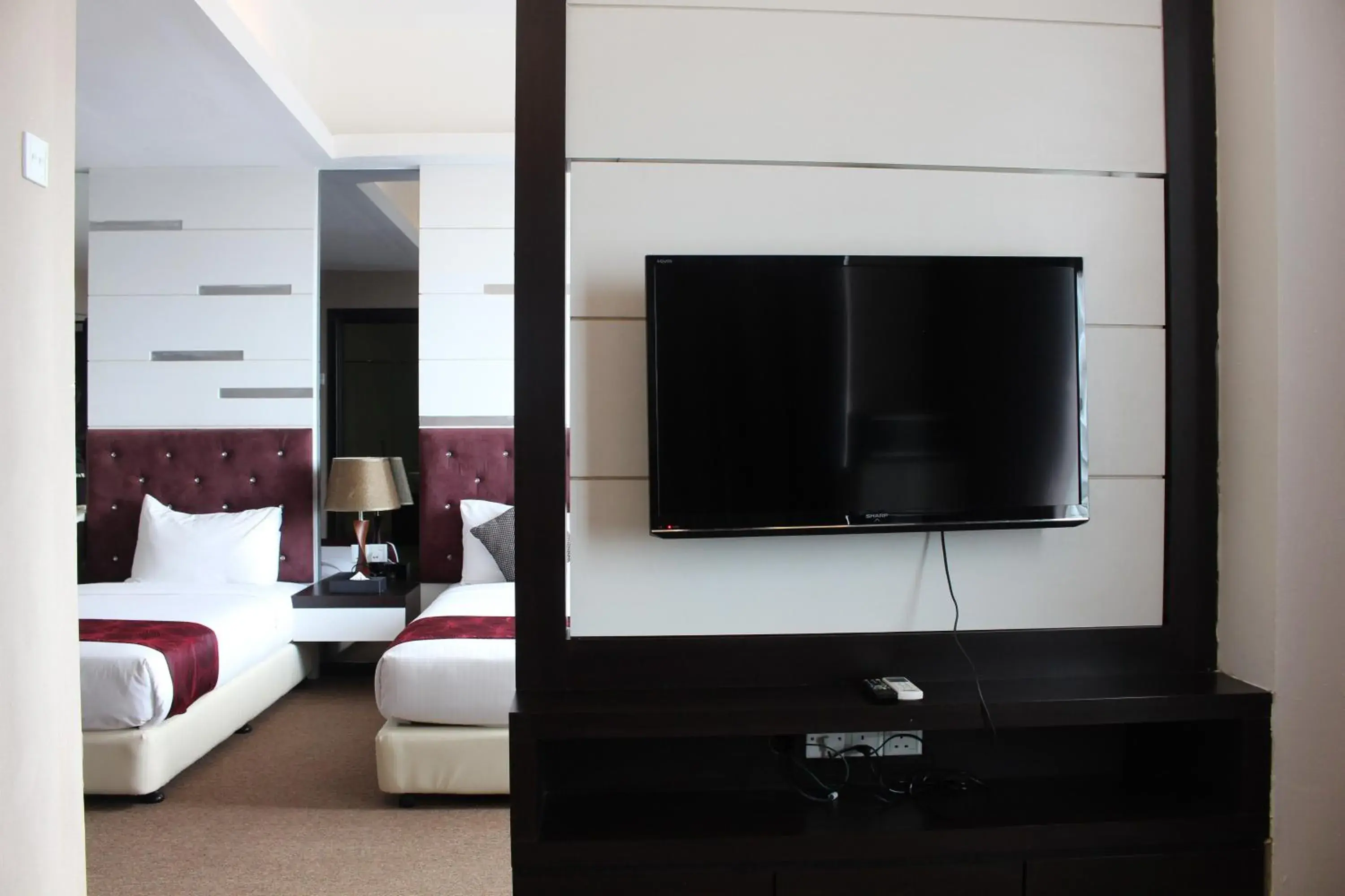 TV/Entertainment Center in Paradise Spa Hotel