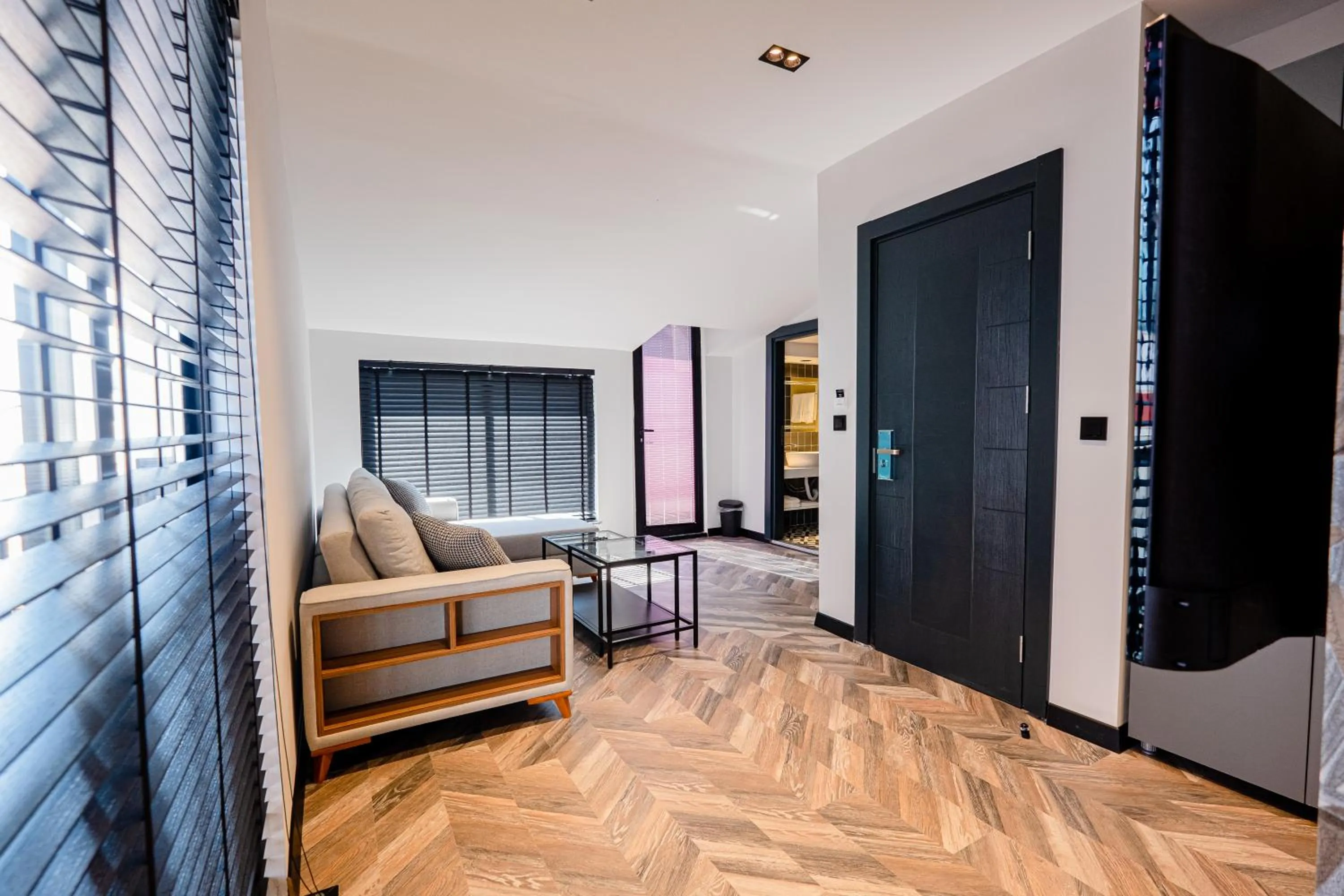 Living room in Angelo Coffee Suites