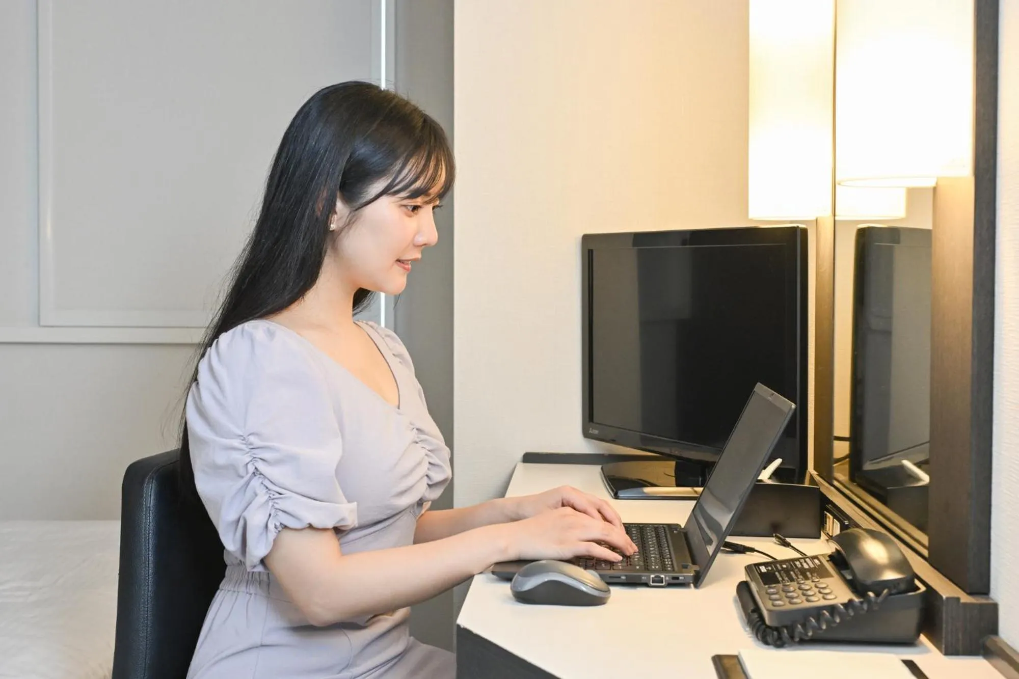 Photo of the whole room in Sanco Inn Nagoya Fushimi