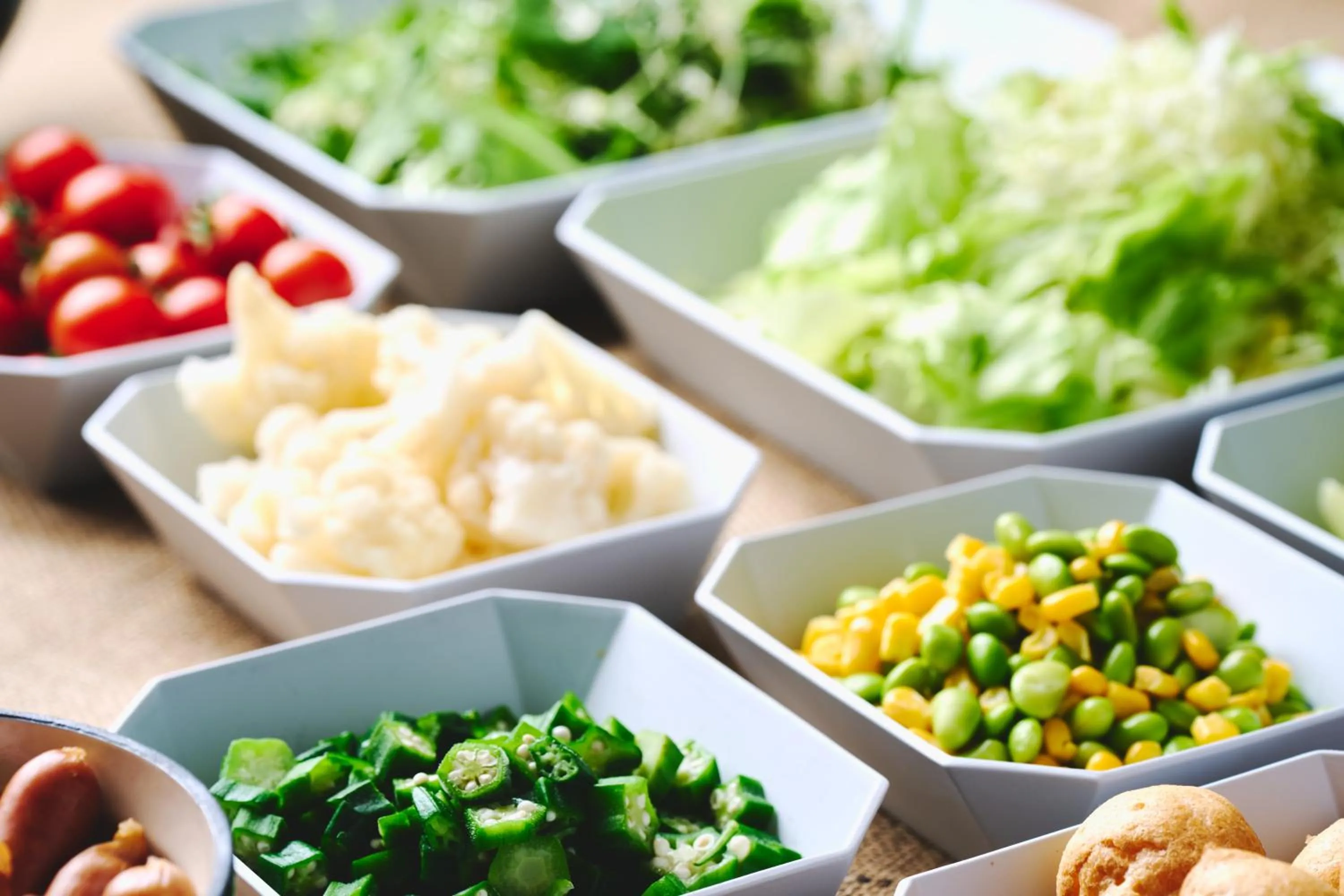 Buffet breakfast in Sanco Inn Nagoya Fushimi