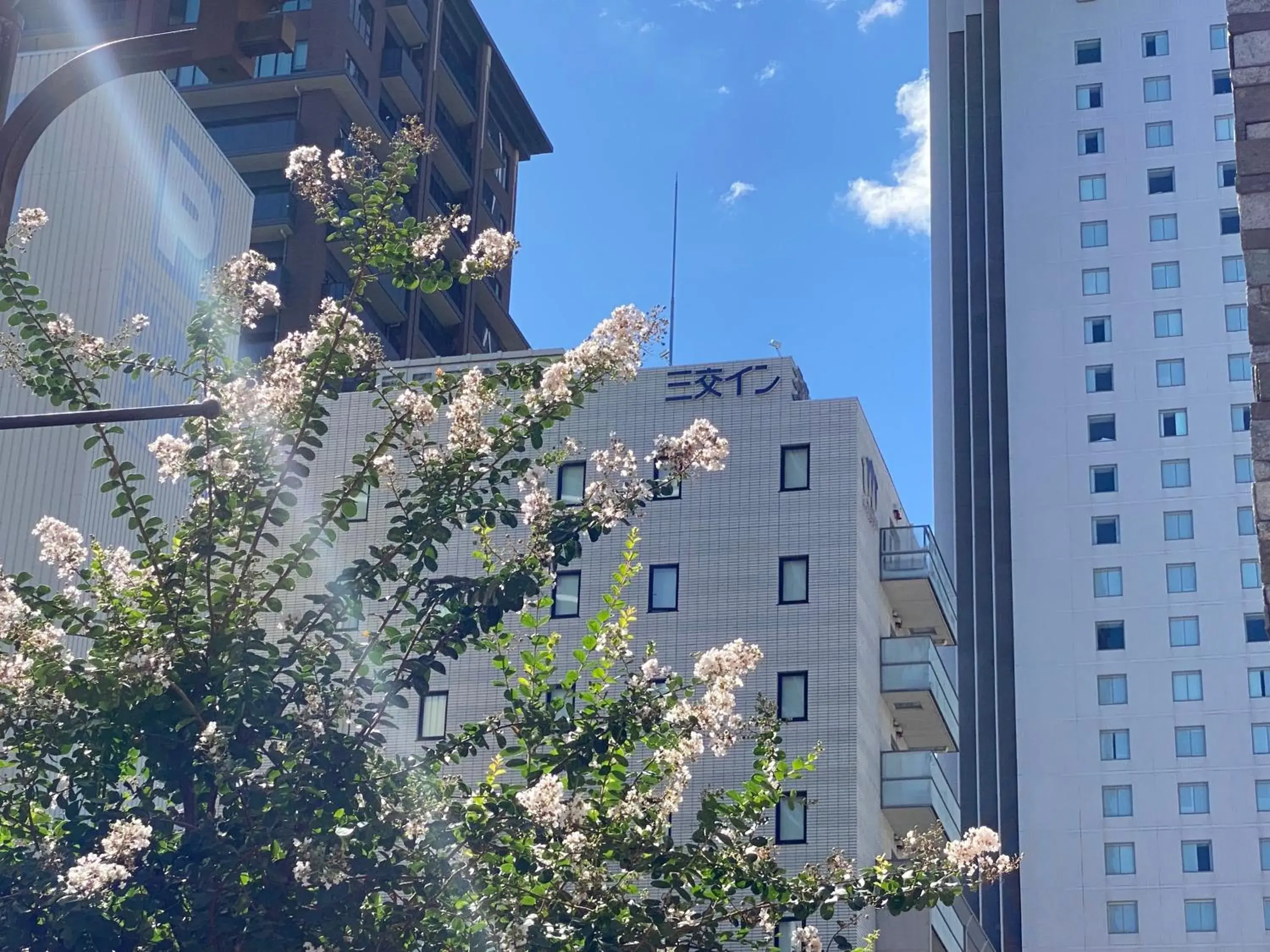 Property building in Sanco Inn Nagoya Fushimi Property building in Sanco Inn Nagoya Fushimi