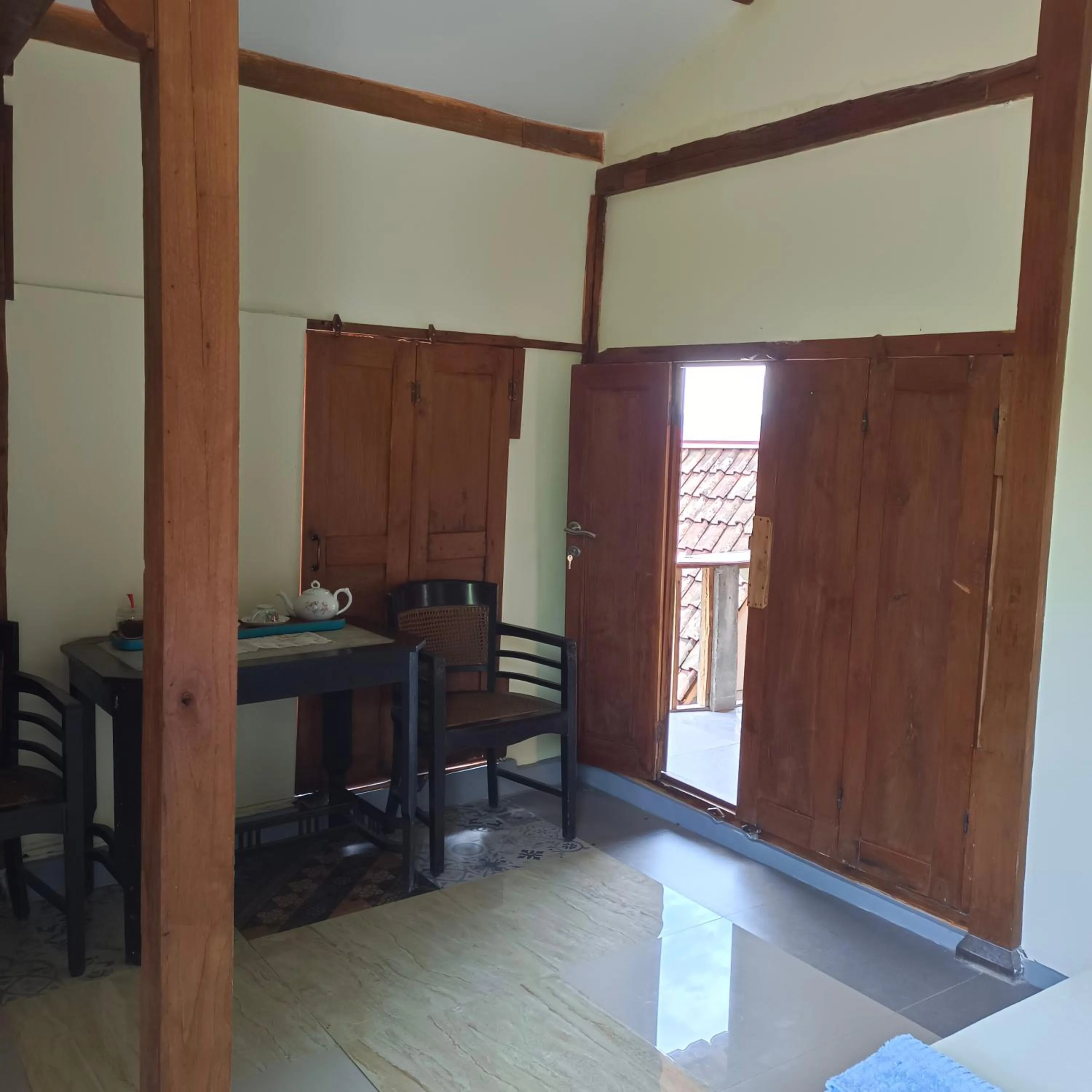 Living room in Omah Singo Stay & Resto Yogyakarta