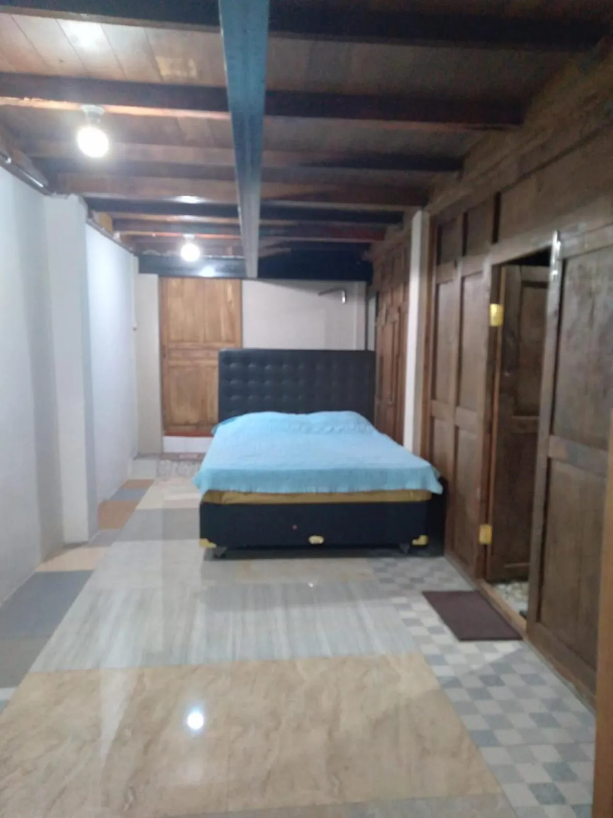 Bed in Omah Singo Stay & Resto Yogyakarta