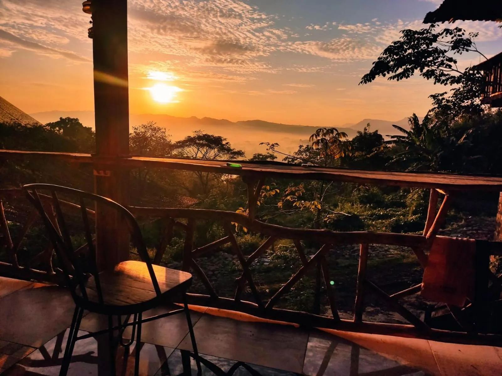 Sunrise in Omah Singo Stay & Resto Yogyakarta