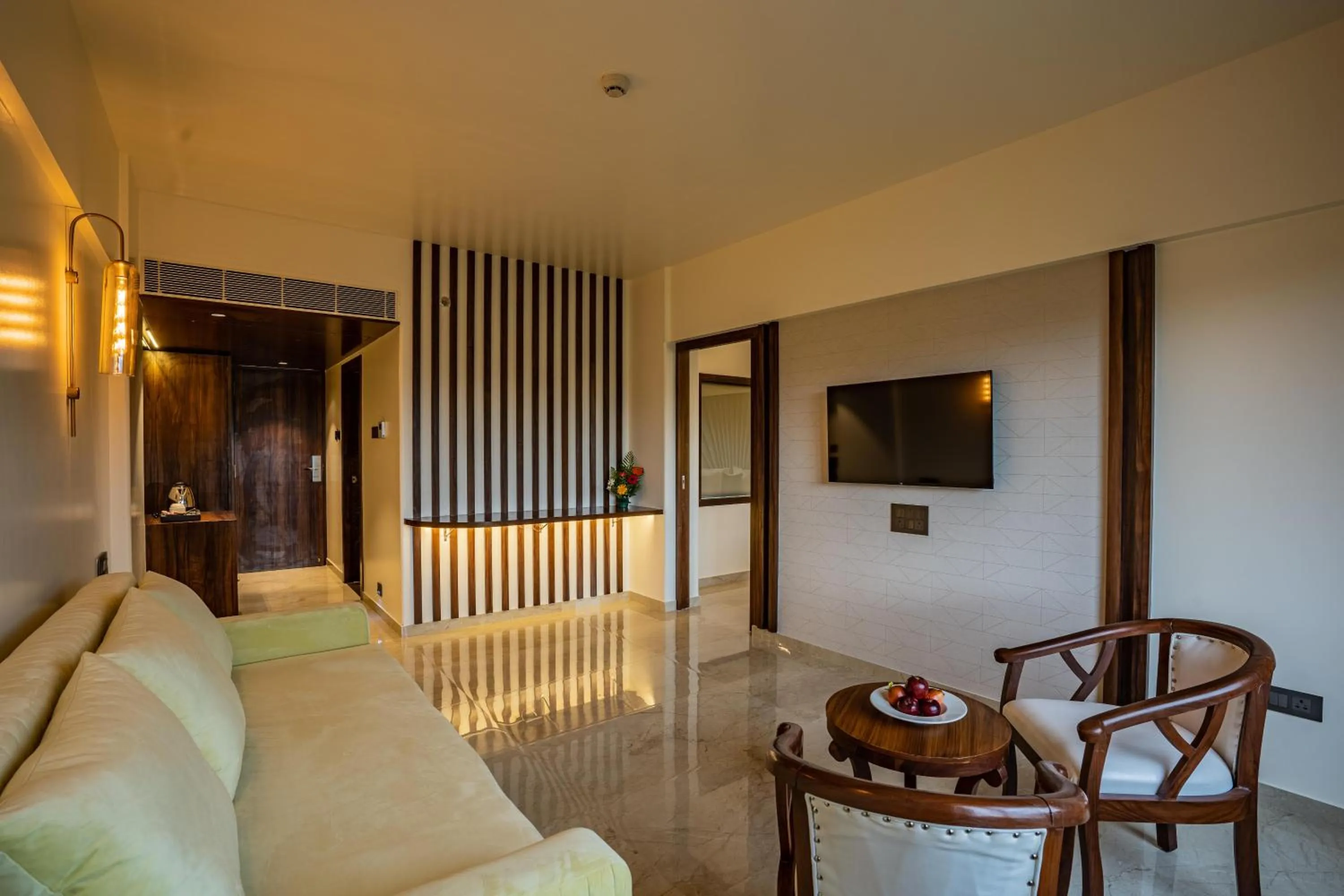 Living room in Mastiff Grand The Sia Palace Suites & Banquets, Khopoli, Near Imagica