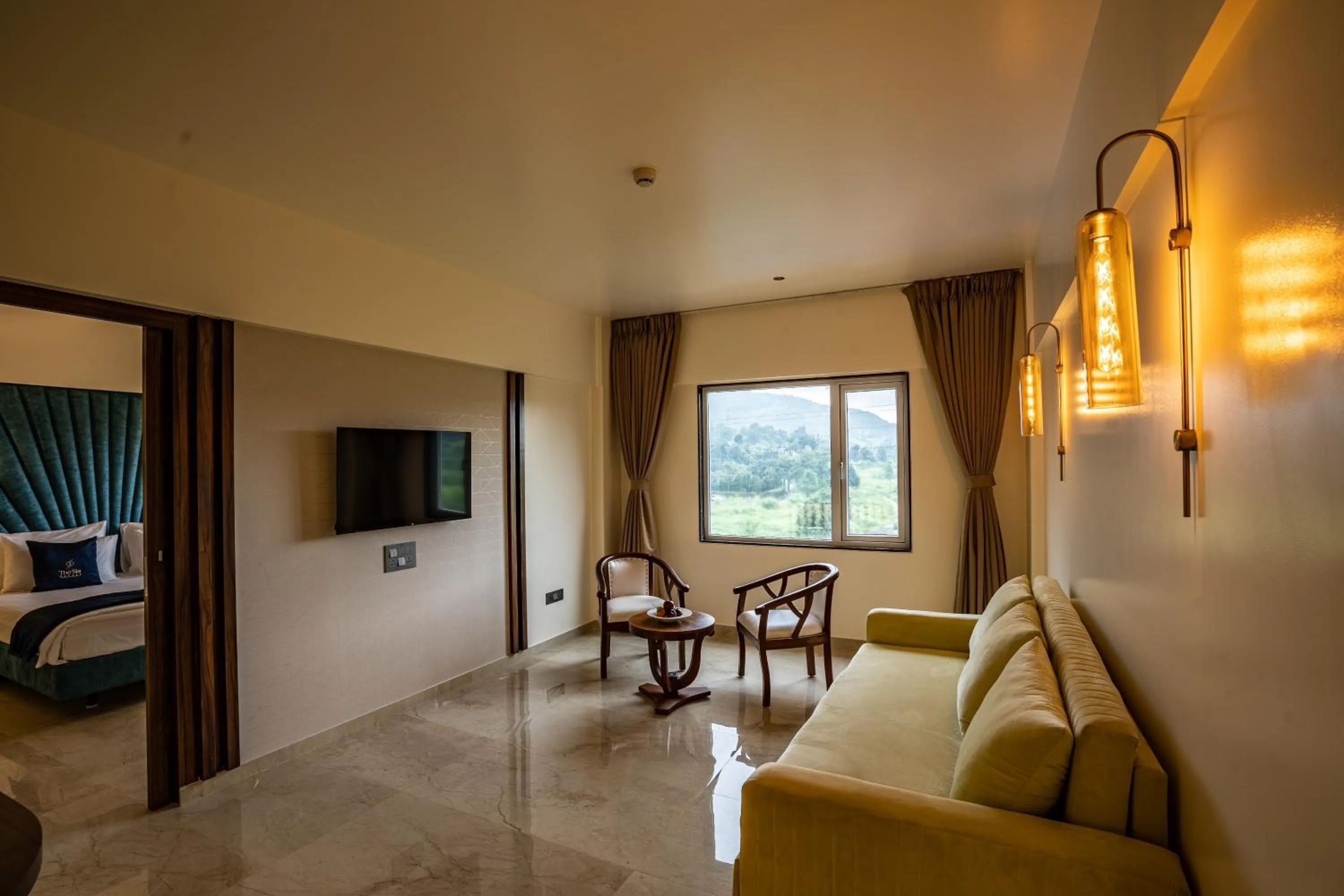 Photo of the whole room in Mastiff Grand The Sia Palace Suites & Banquets, Khopoli, Near Imagica