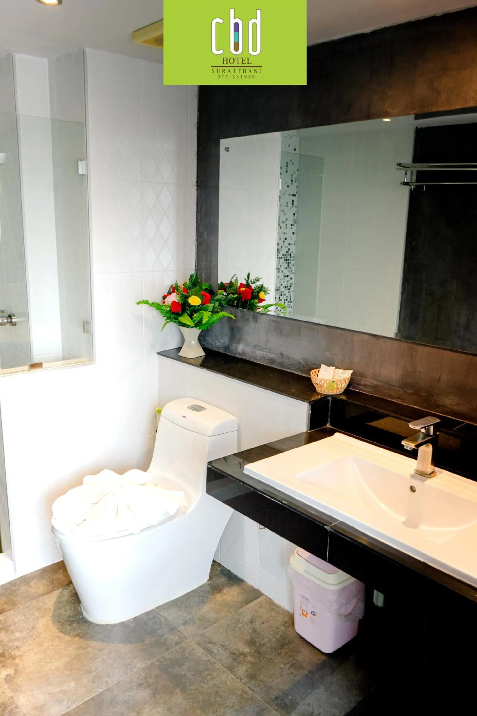 Bathroom in CBD Hotel Suratthani