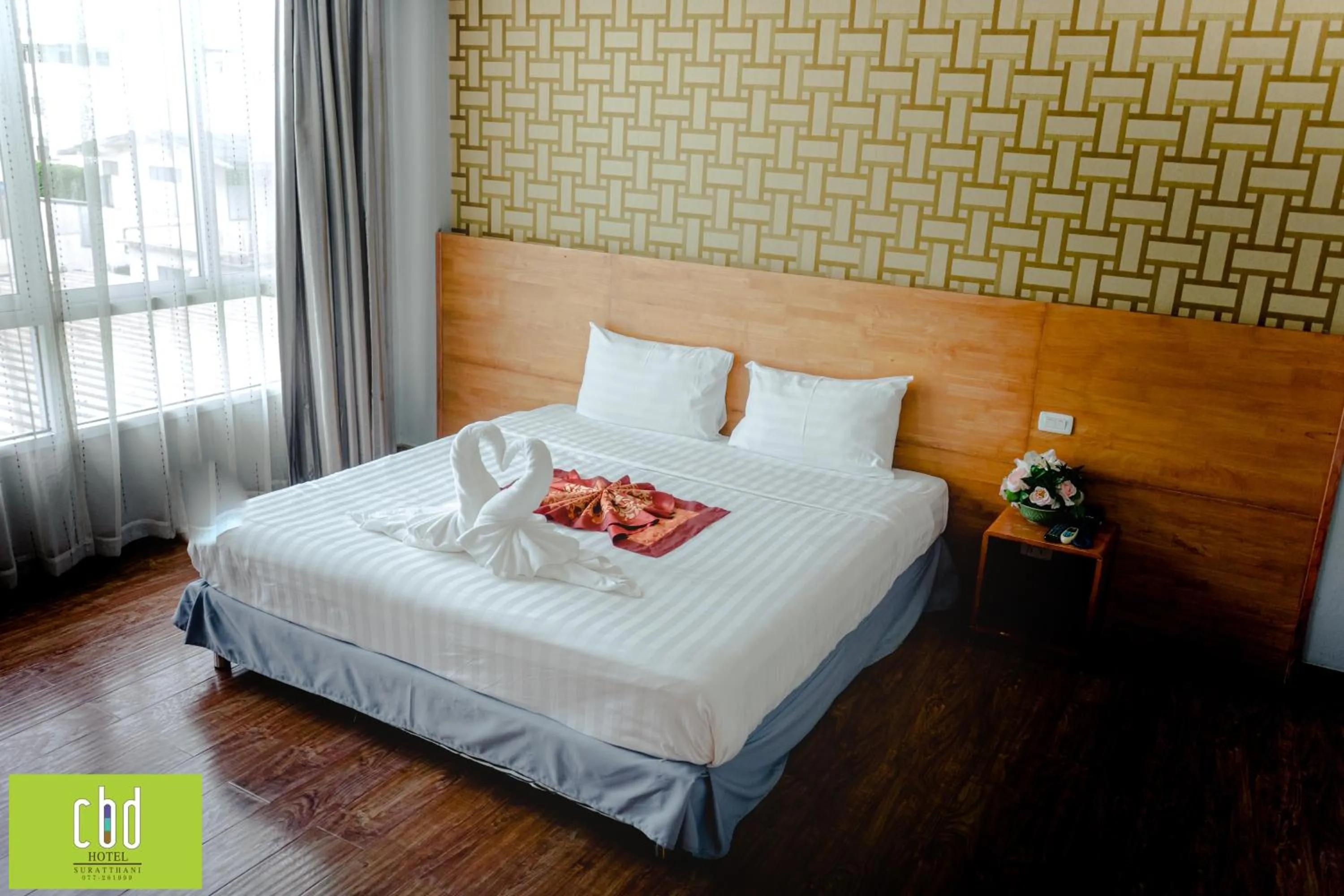Bed in CBD Hotel Suratthani
