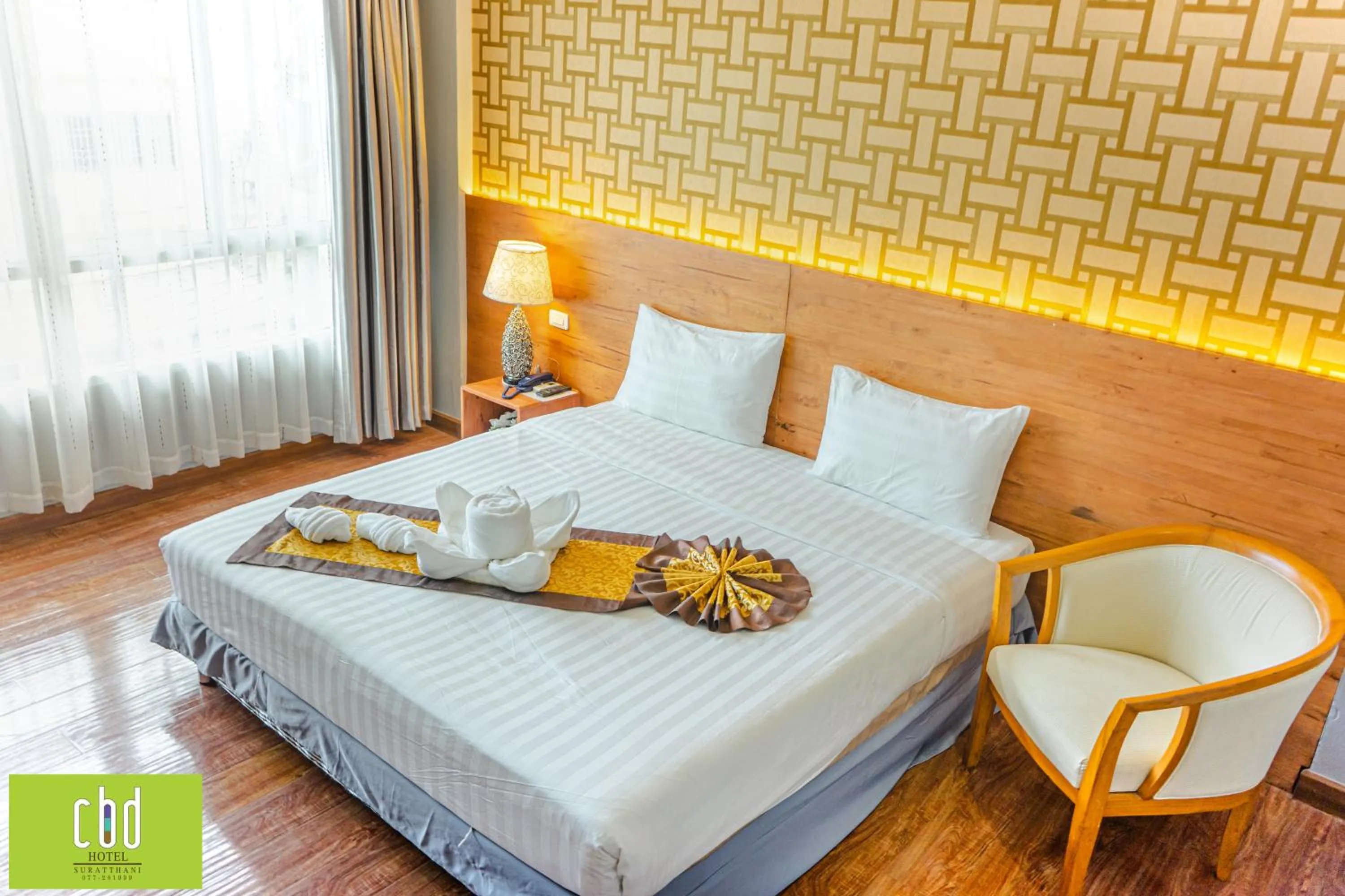 Bed in CBD Hotel Suratthani