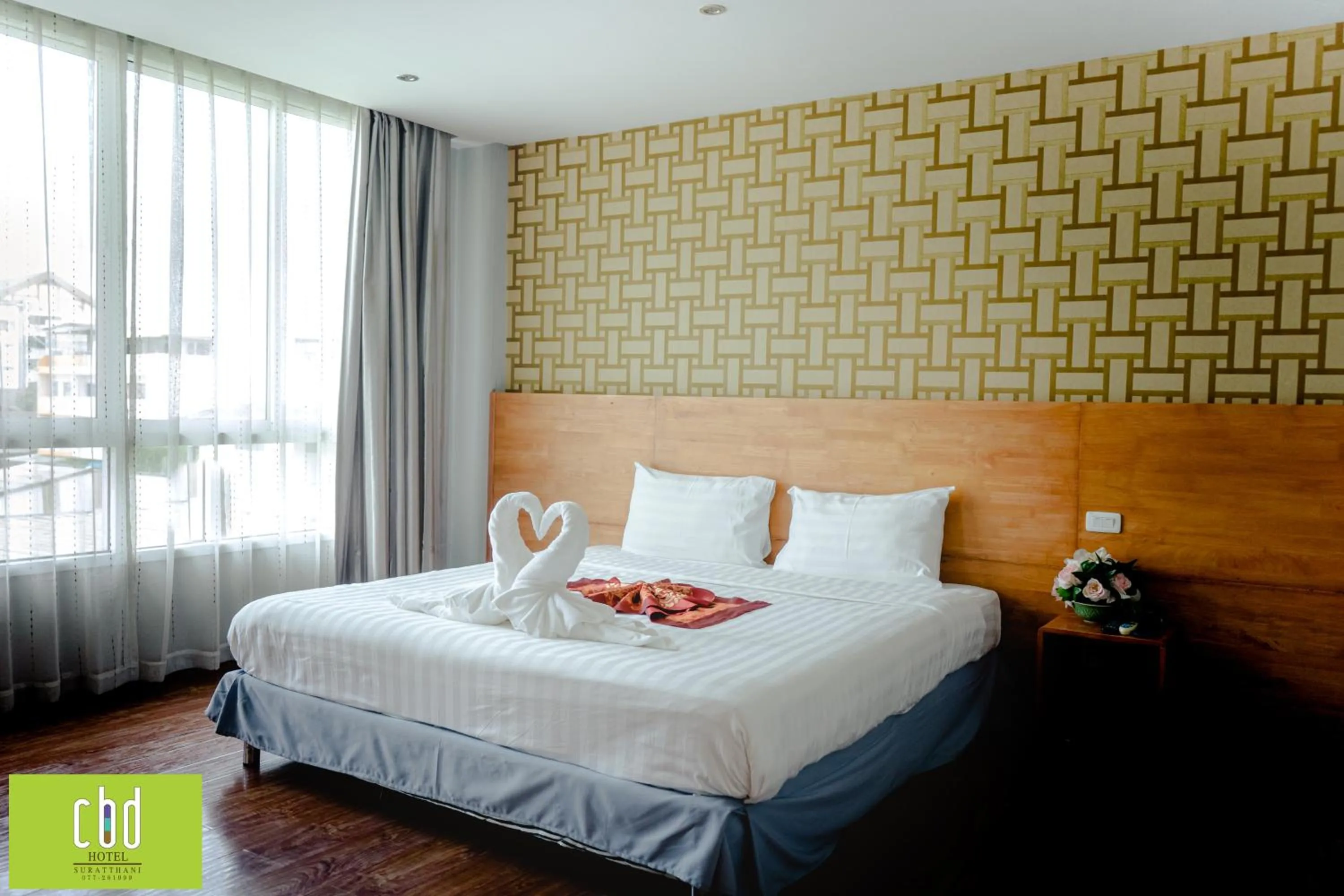Bed in CBD Hotel Suratthani