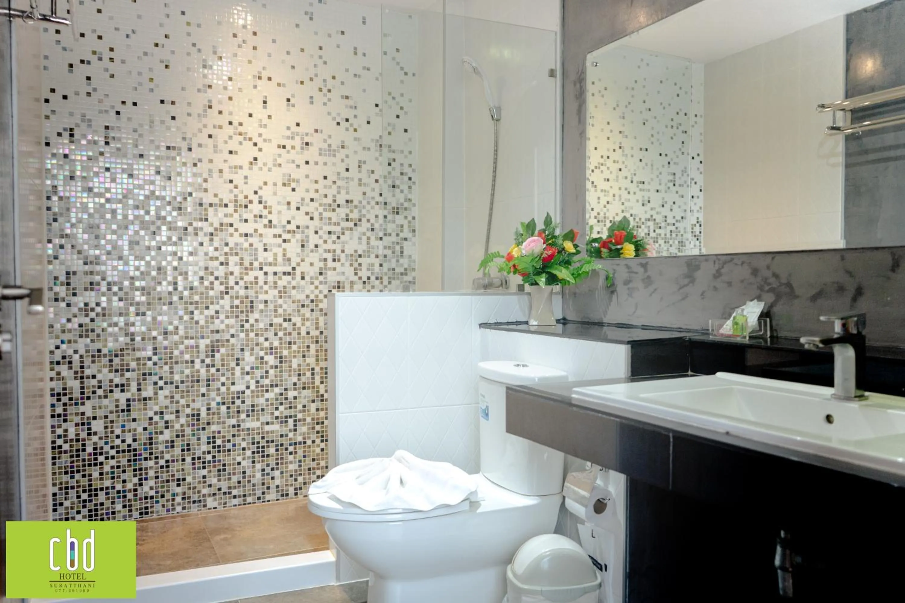 Toilet in CBD Hotel Suratthani