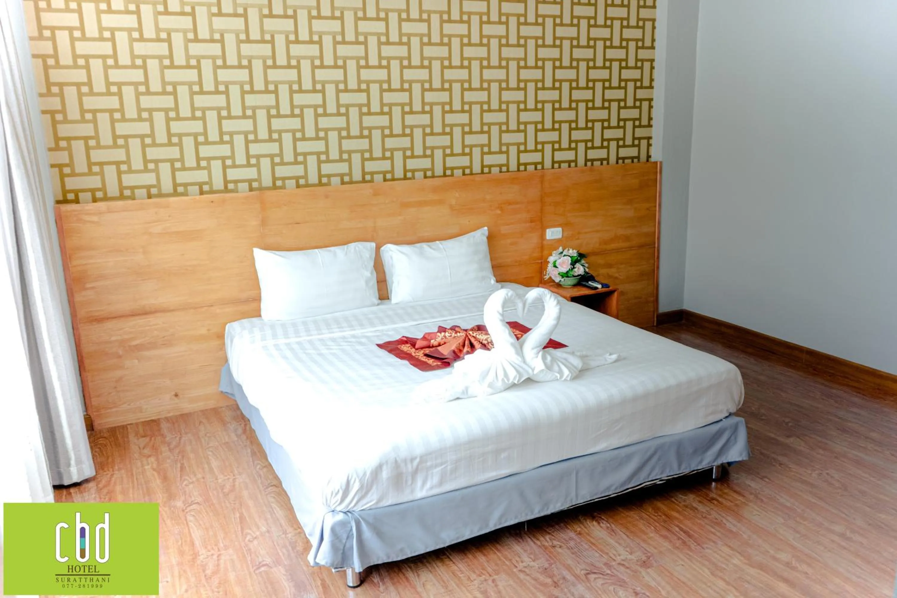 Bed in CBD Hotel Suratthani