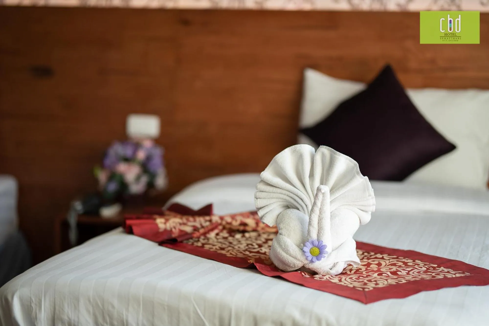 Bedroom, Bed in CBD Hotel Suratthani