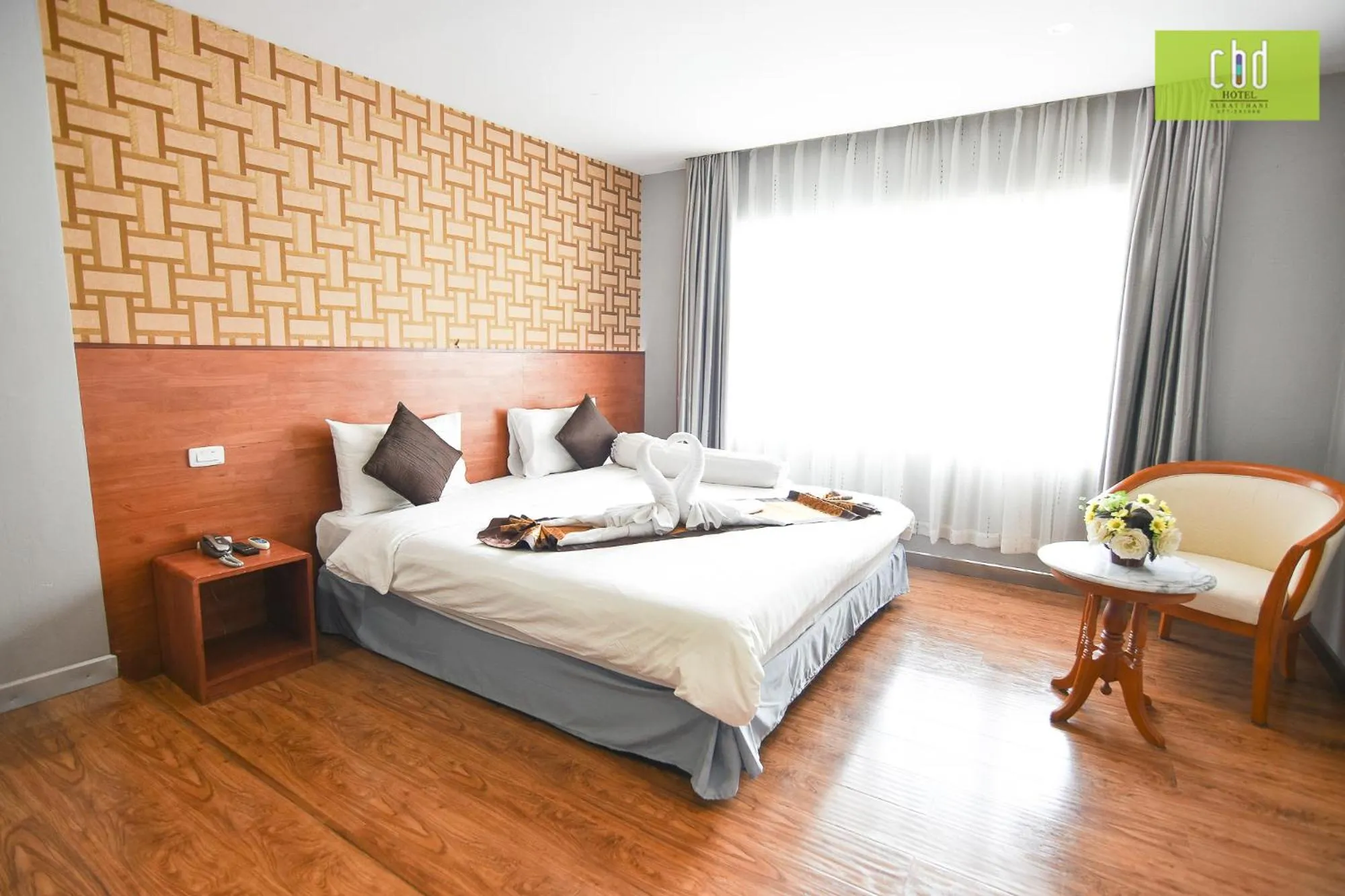 Bed in CBD Hotel Suratthani