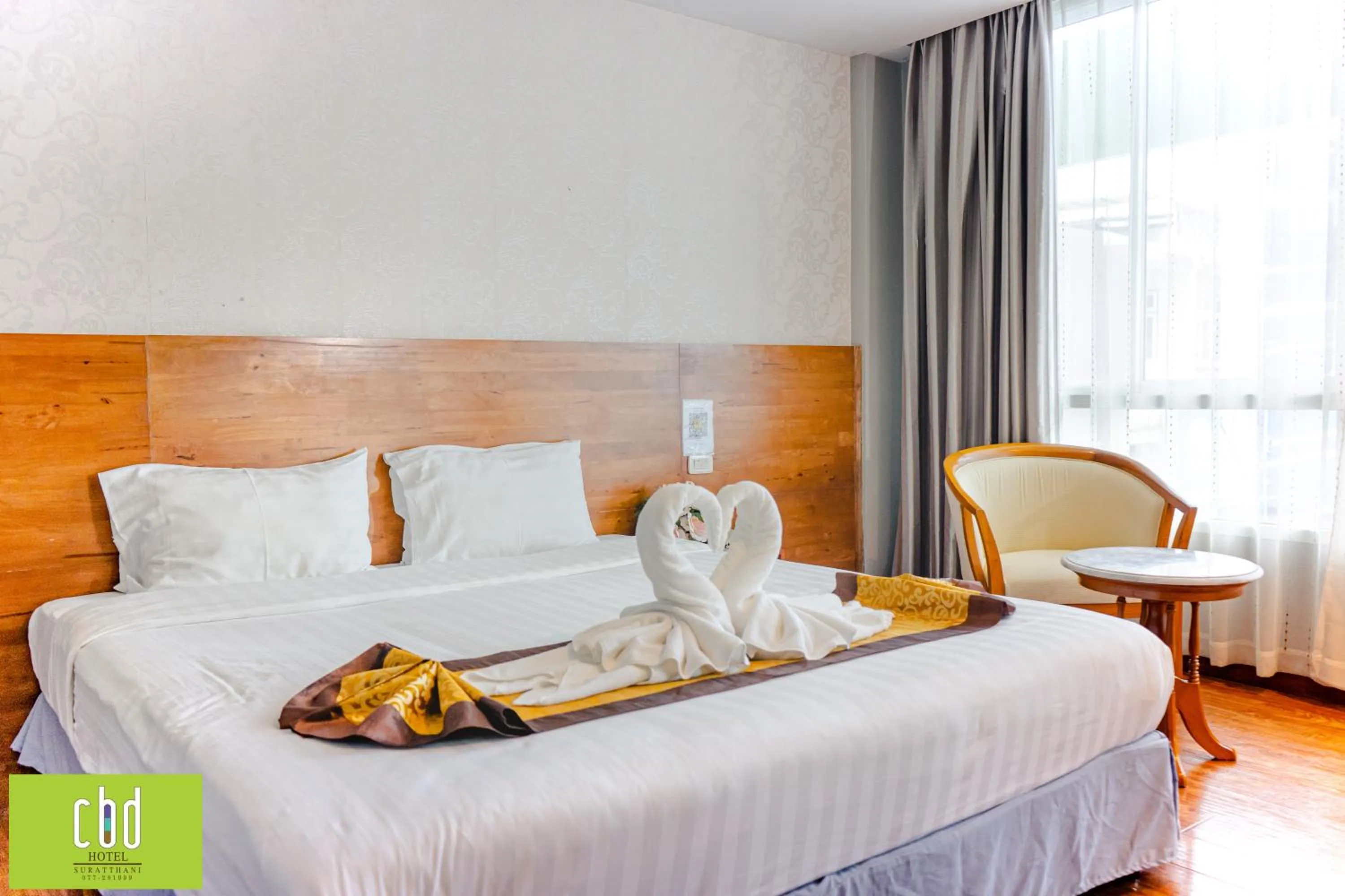 Bed in CBD Hotel Suratthani