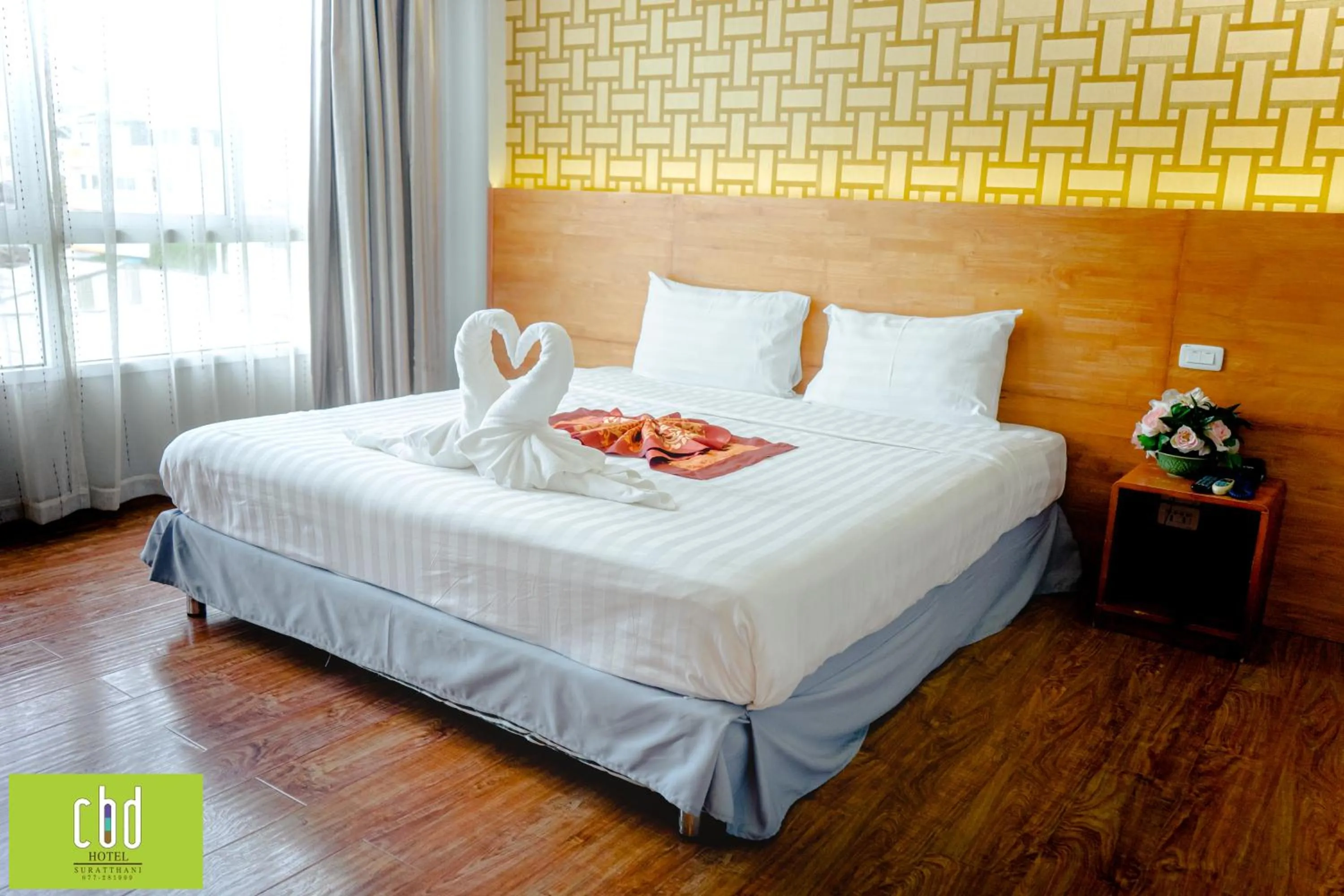 Bed in CBD Hotel Suratthani