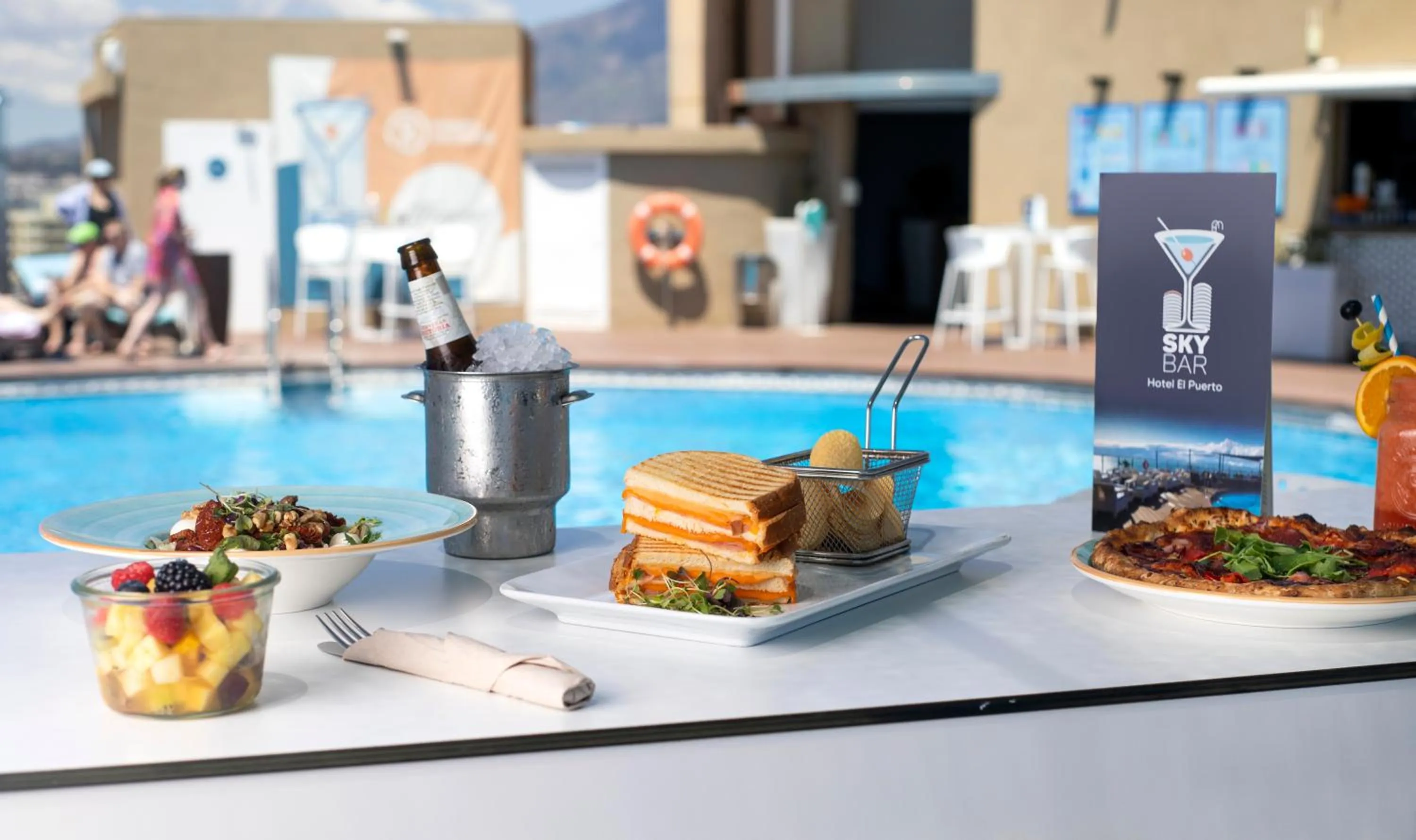 Lunch in Hotel El Puerto by Pierre Vacances