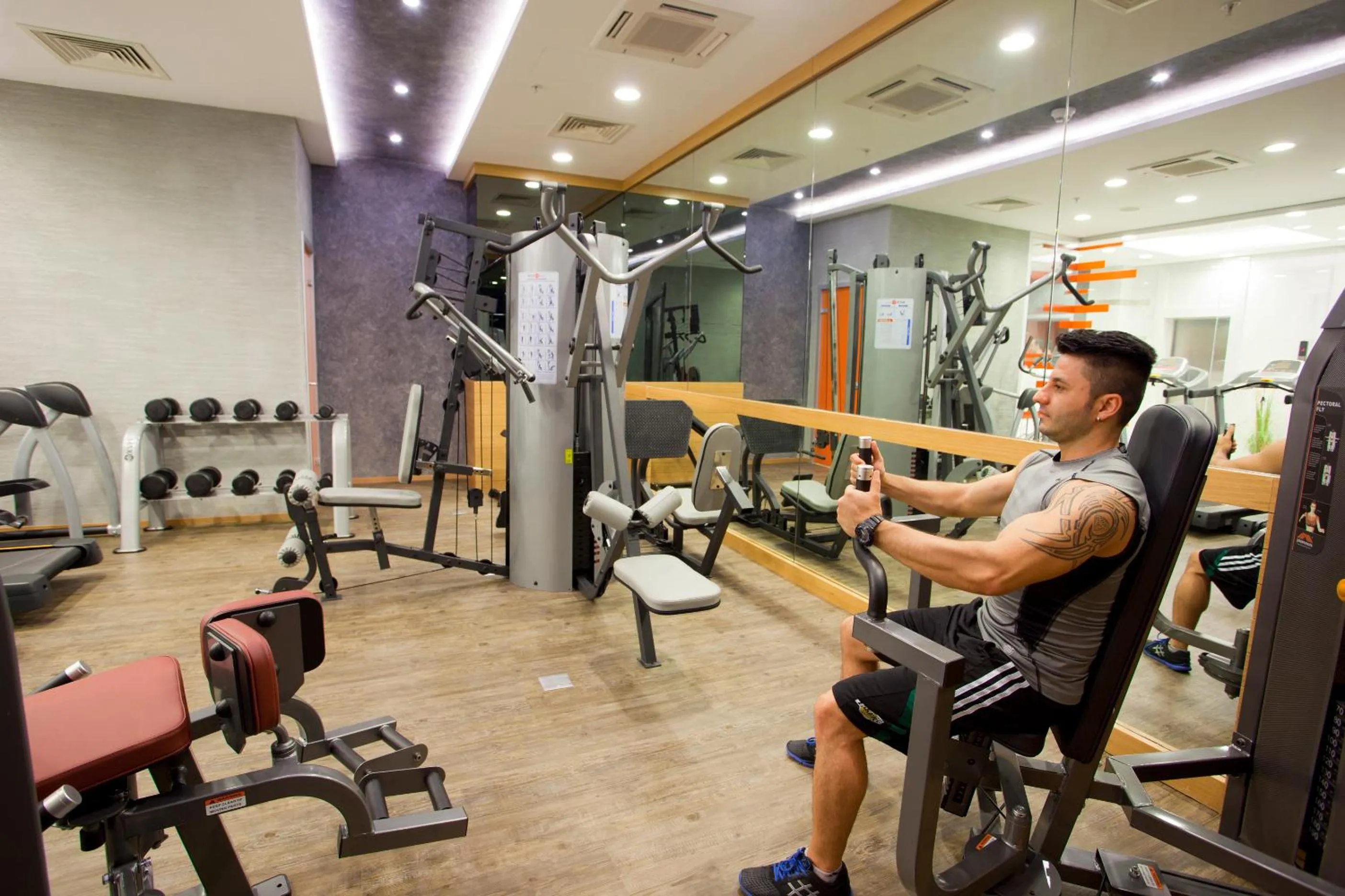 Fitness centre/facilities in The Parma Hotel & Spa Taksim