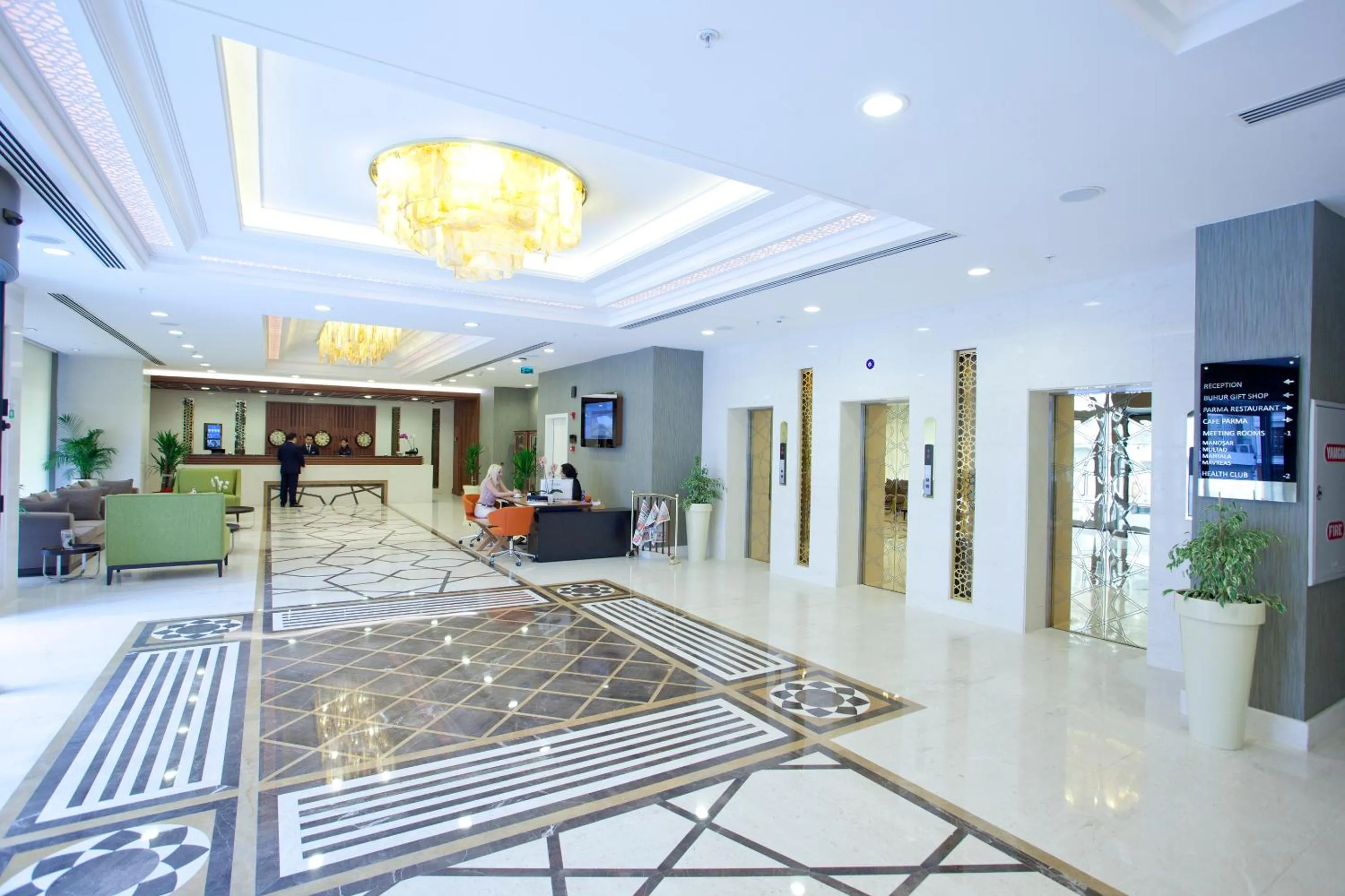 Lobby or reception in The Parma Hotel & Spa Taksim