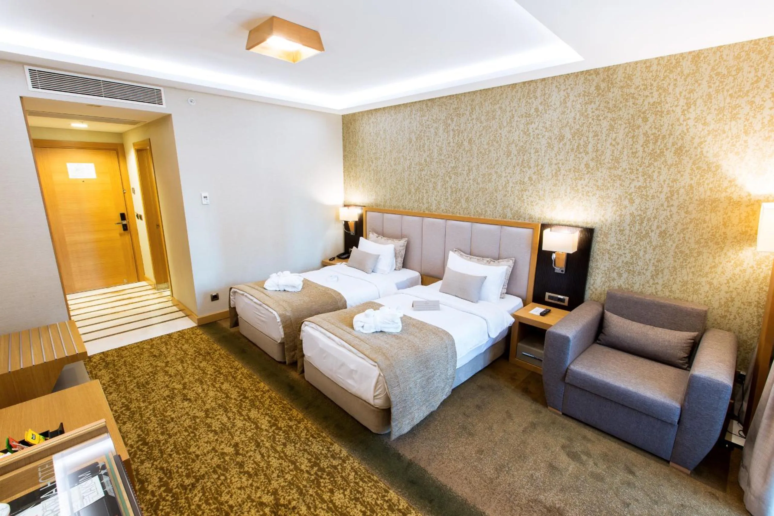Bed in The Parma Hotel & Spa Taksim