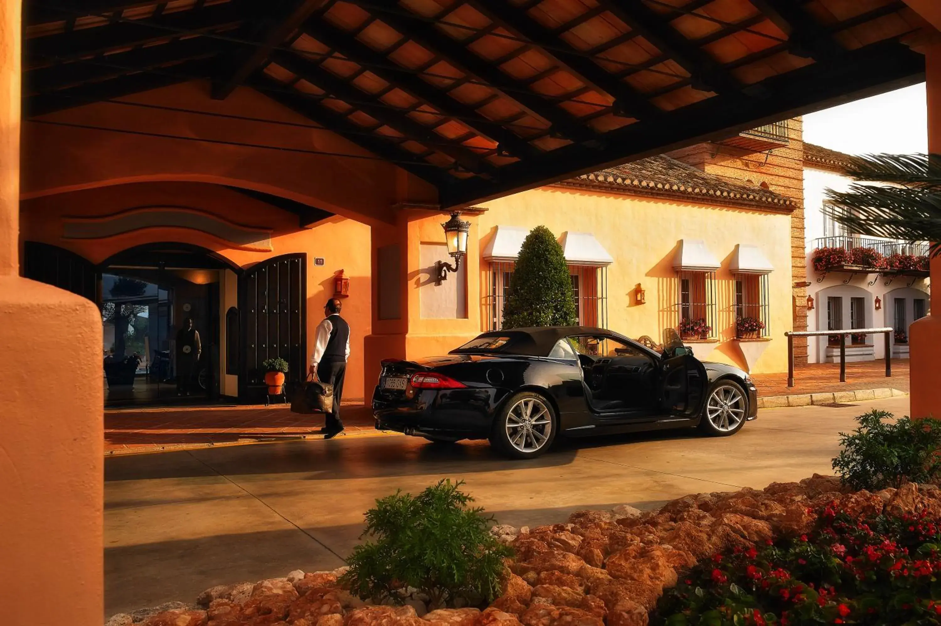 Facade/entrance in La Cala Resort Facade/entrance in La Cala Resort