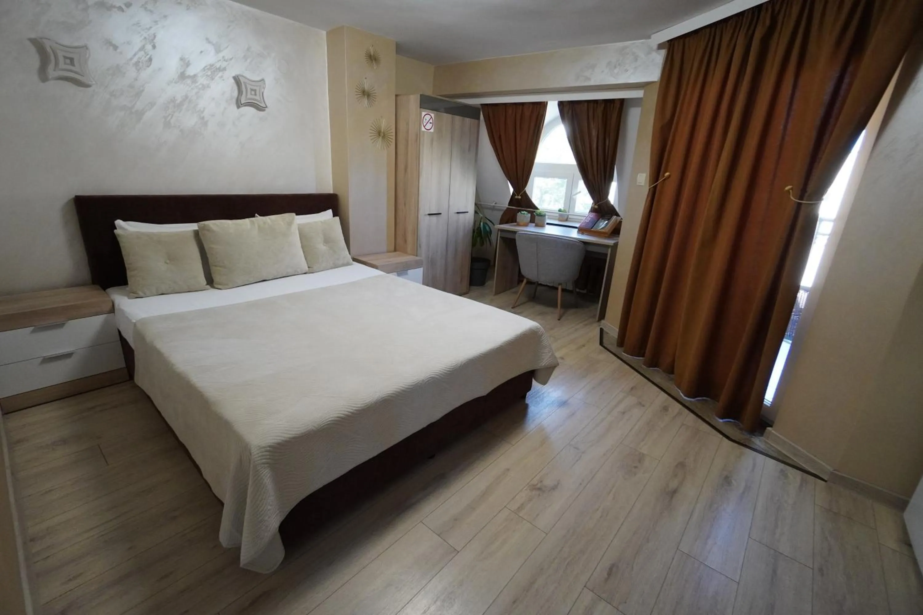 Bed in Jeweller Hotel