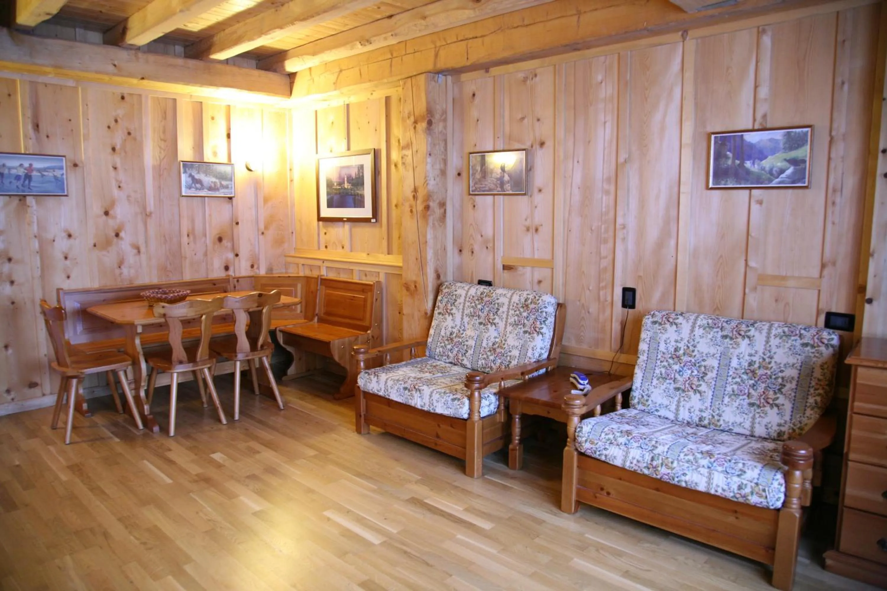 Living room in Albergo Rendola