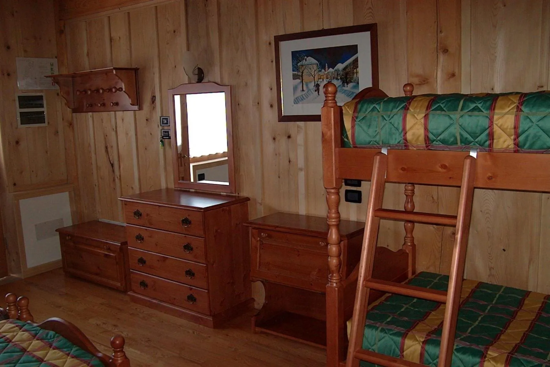 Bed in Albergo Rendola