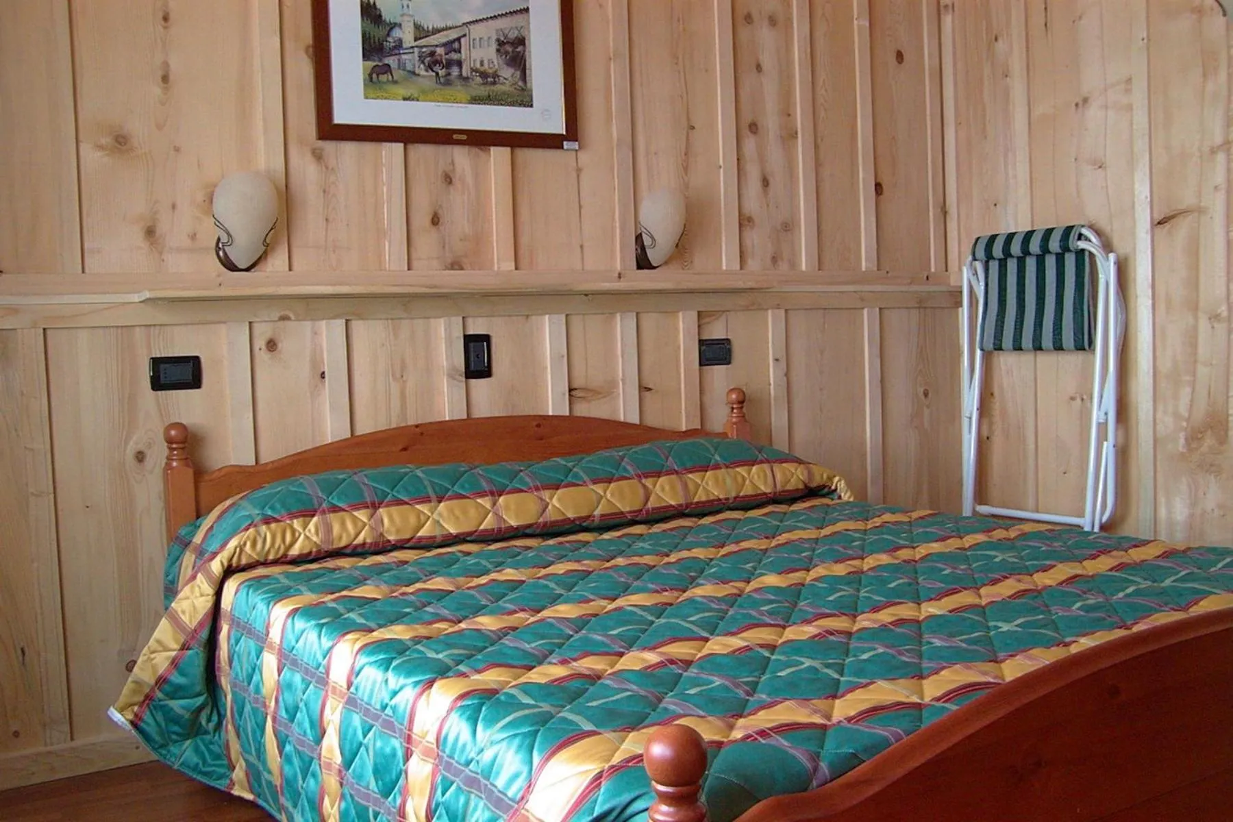 Bed in Albergo Rendola