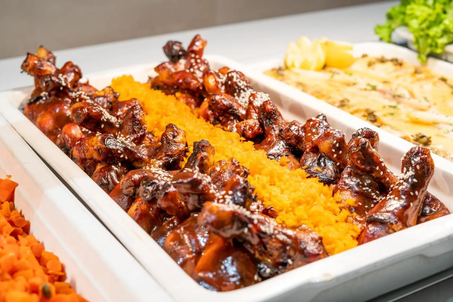 Food in Checkin Bungalows Atlántida