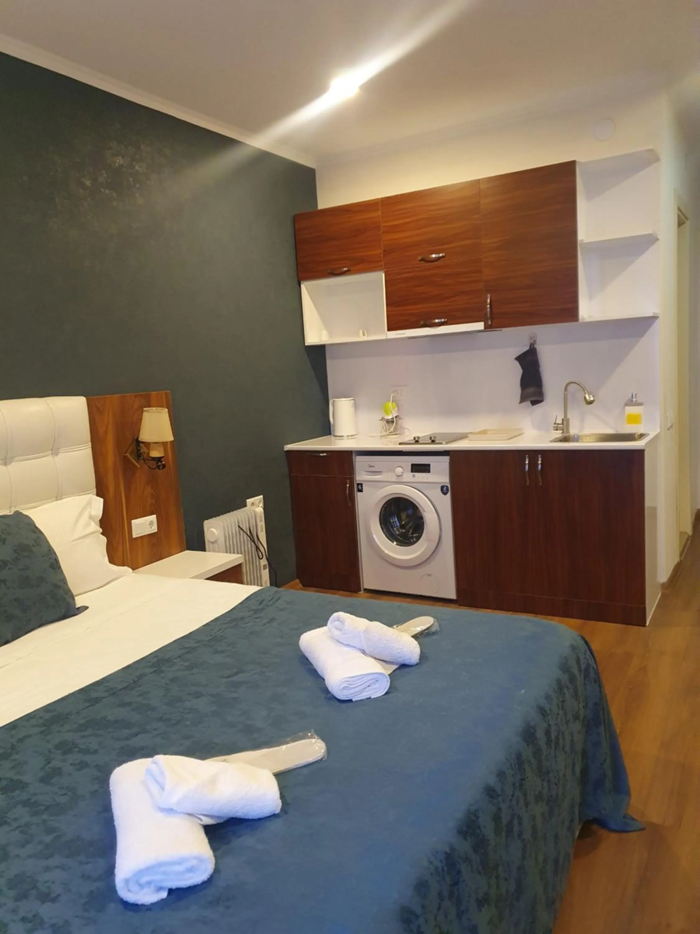Bed in The Fresh Wave hotel
