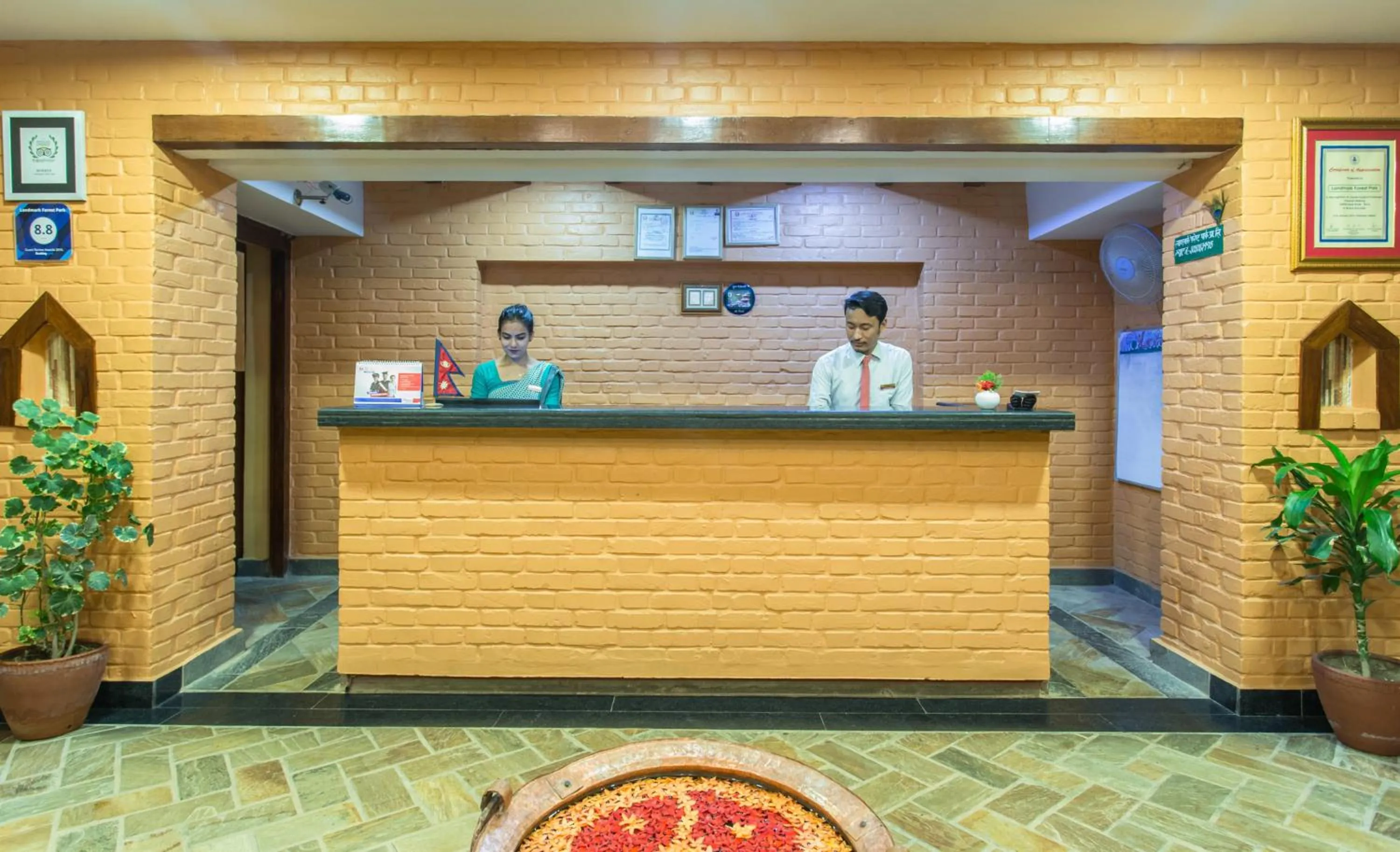 Lobby or reception in Landmark Forest Park