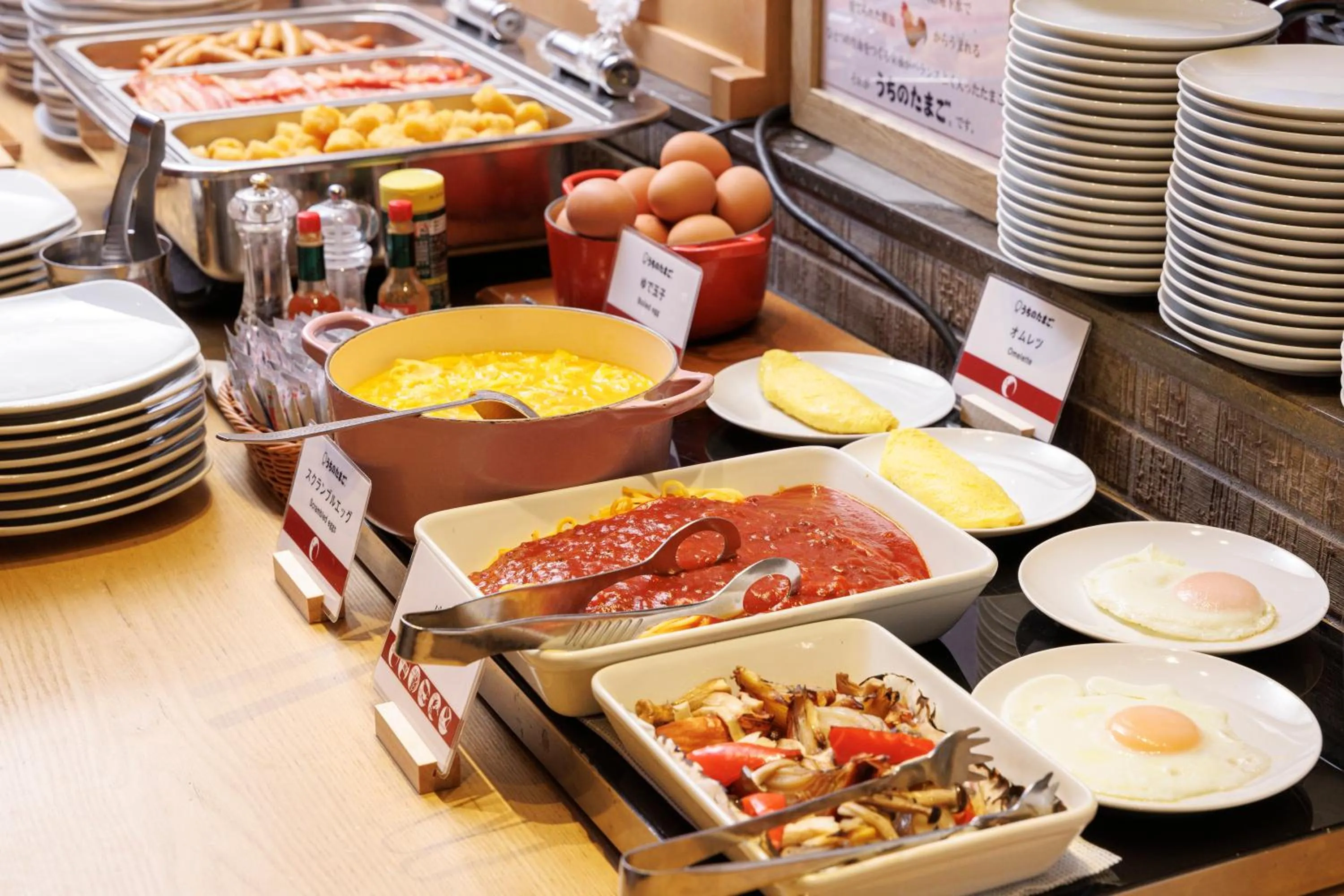 Breakfast in JR Kyushu Hotel Blossom Shinjuku