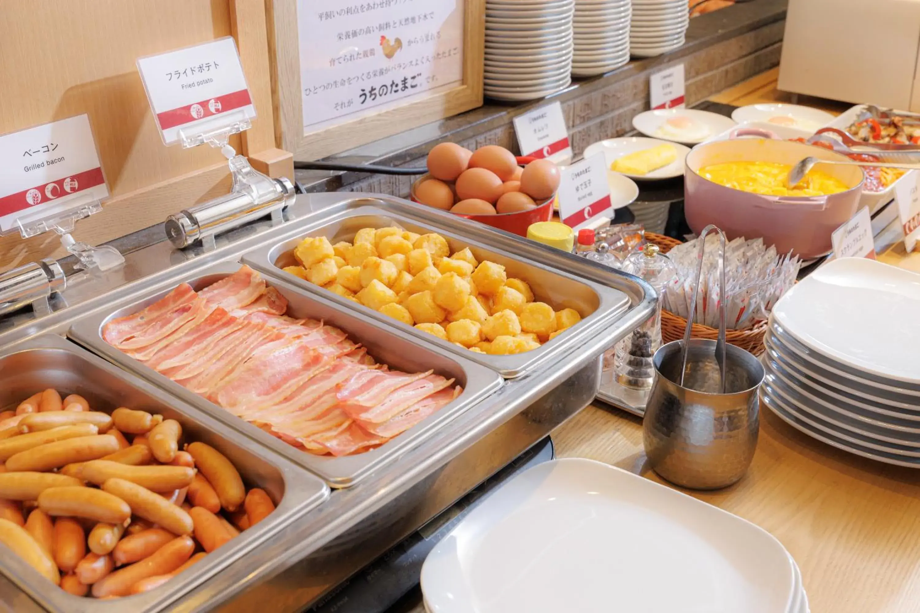 Breakfast in JR Kyushu Hotel Blossom Shinjuku Breakfast in JR Kyushu Hotel Blossom Shinjuku