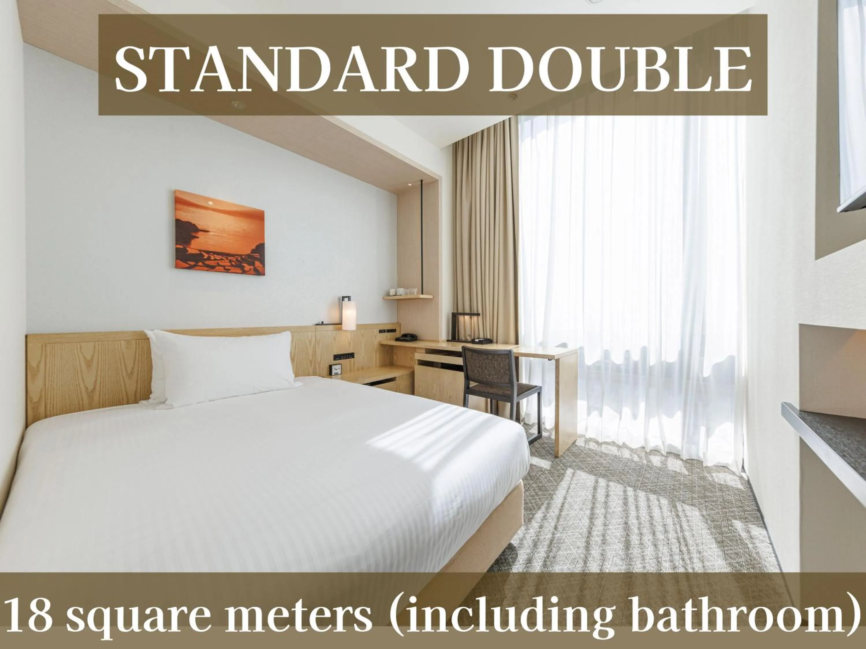 Photo of the whole room in JR Kyushu Hotel Blossom Shinjuku