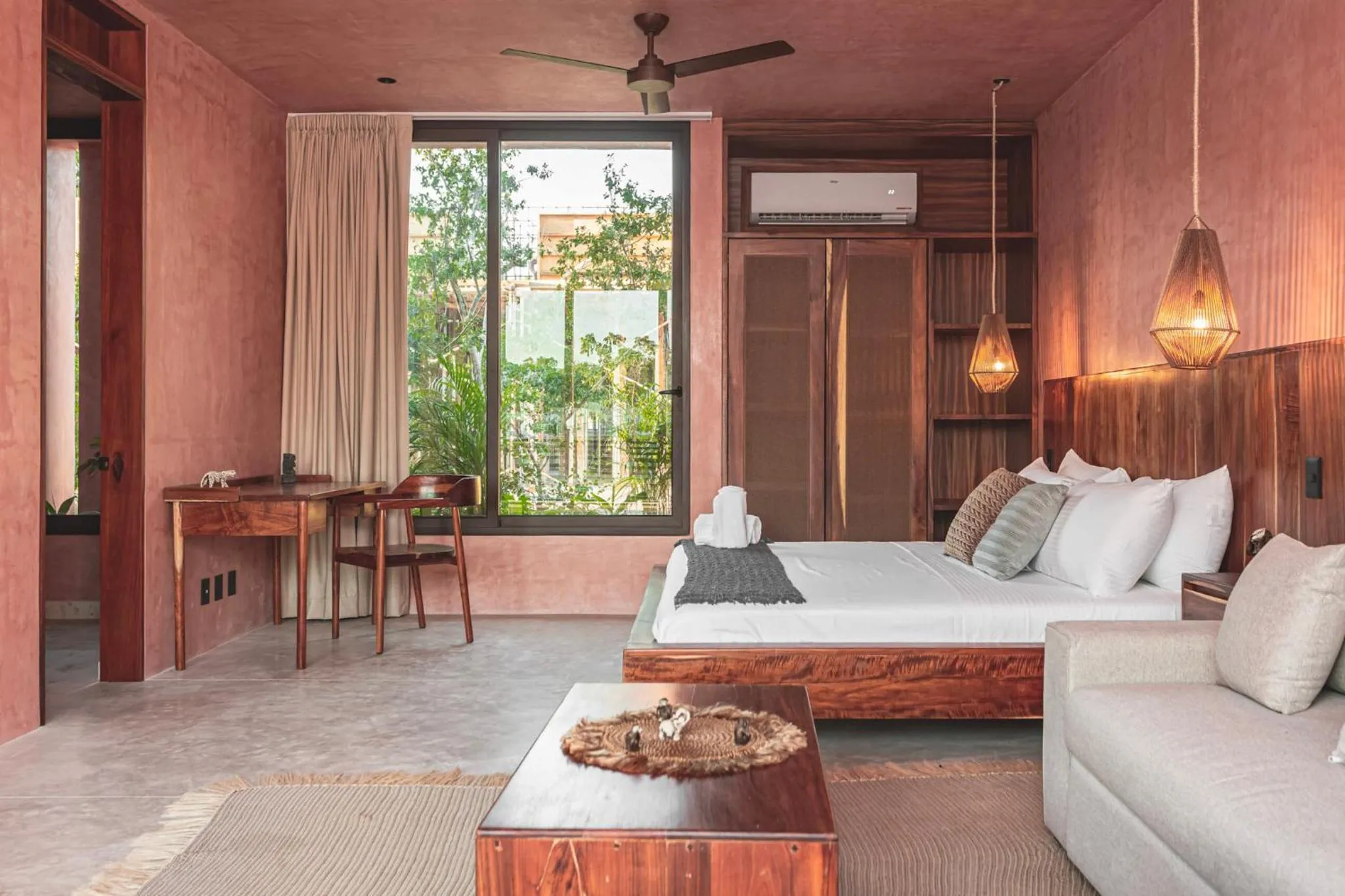 Bed in Entorno Tulum - Luxury Villas