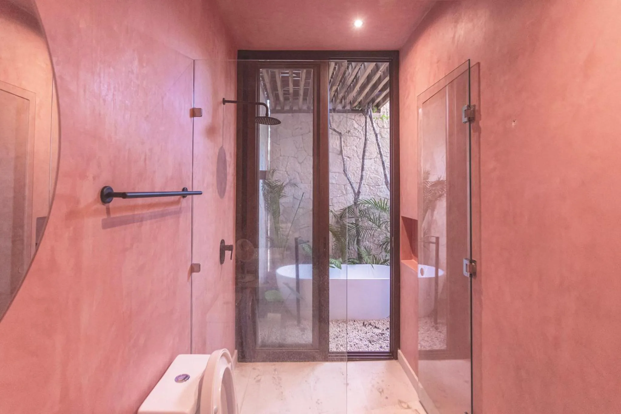 Shower in Entorno Tulum - Luxury Villas