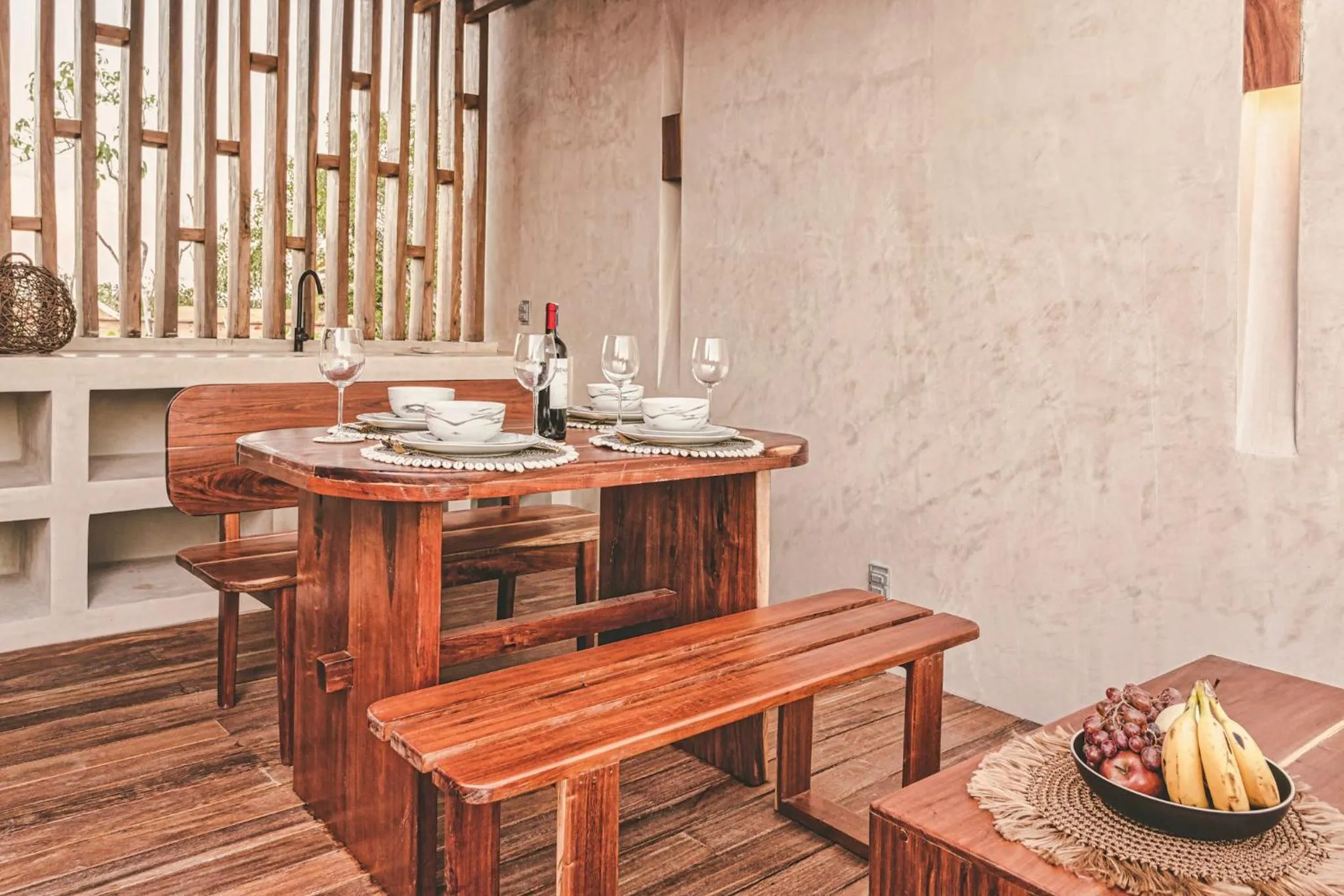 Seating area in Entorno Tulum - Luxury Villas