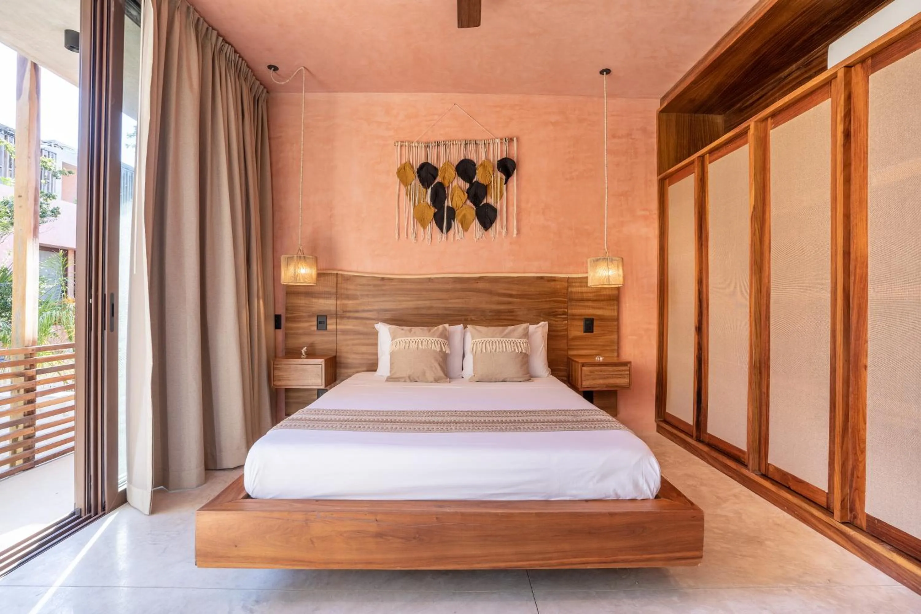 Bed in Entorno Tulum - Luxury Villas