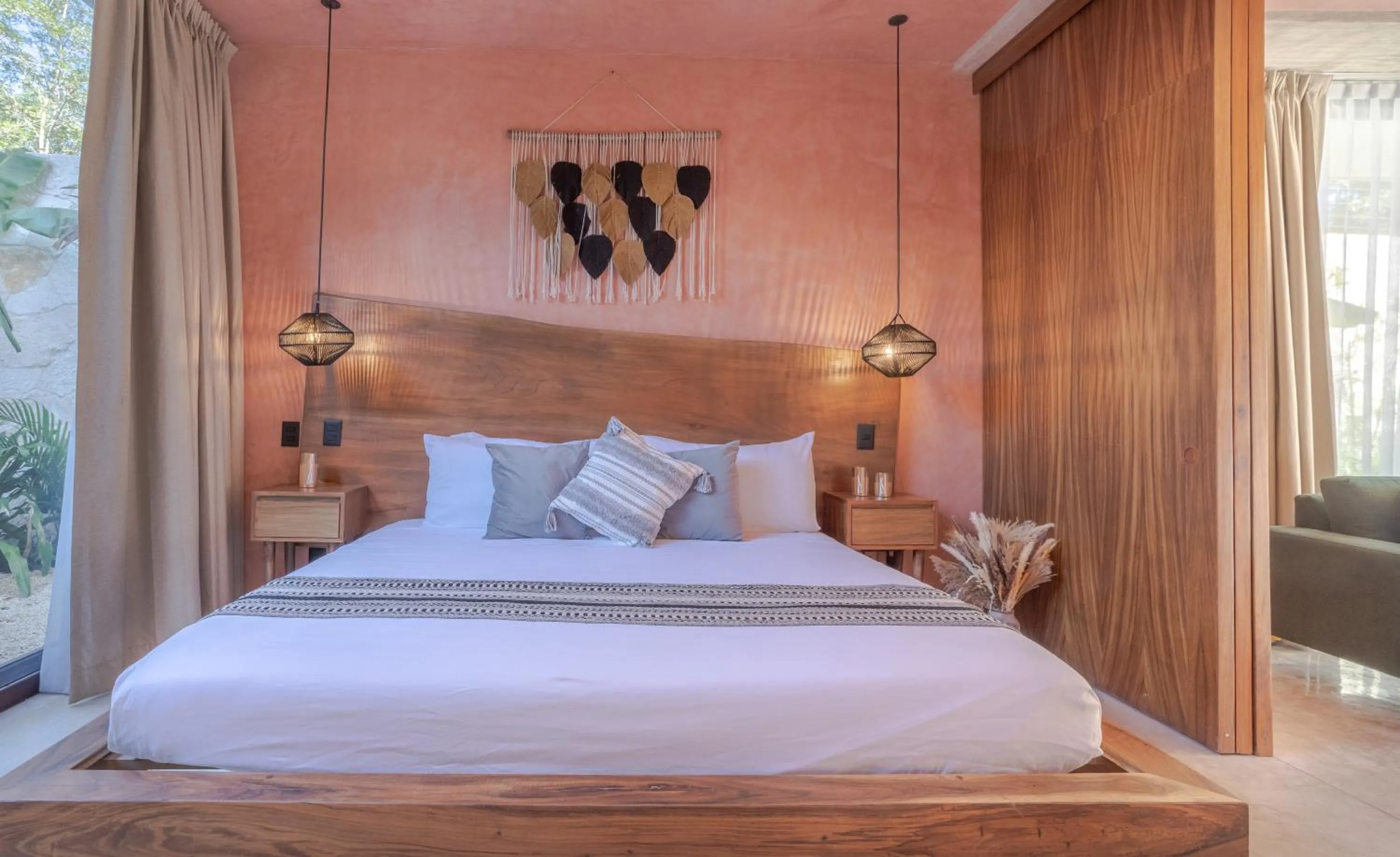 Bed in Entorno Tulum - Luxury Villas