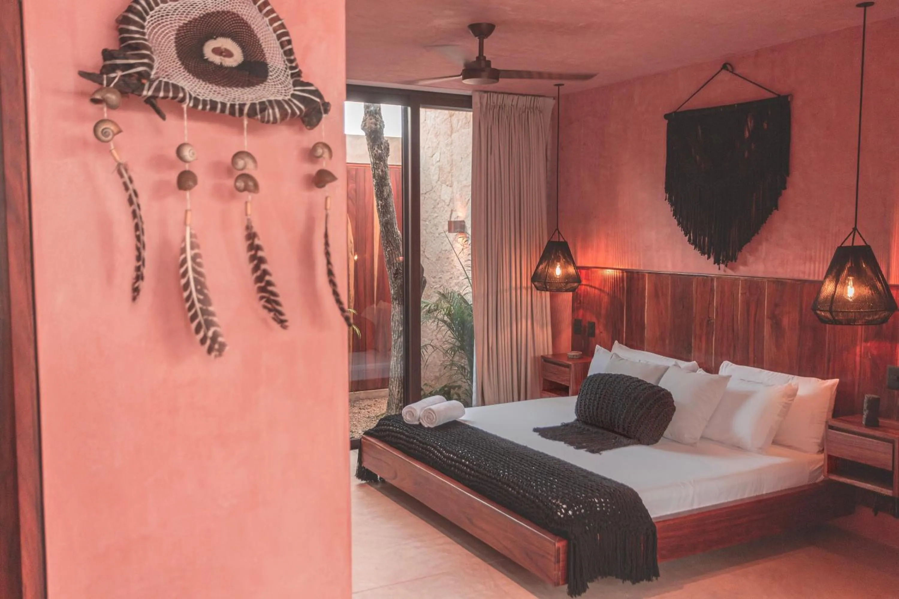 Bed in Entorno Tulum - Luxury Villas