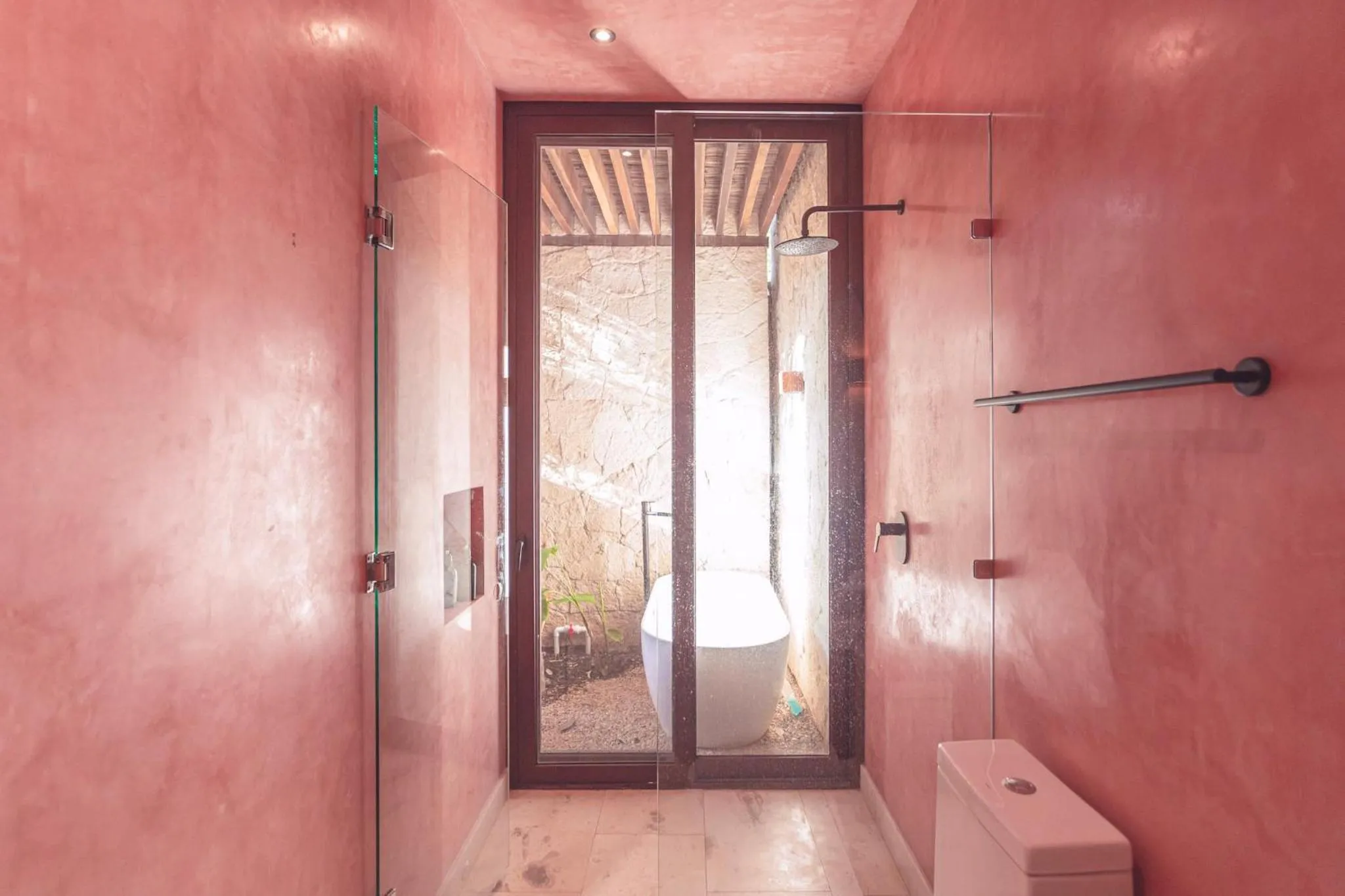 Shower in Entorno Tulum - Luxury Villas