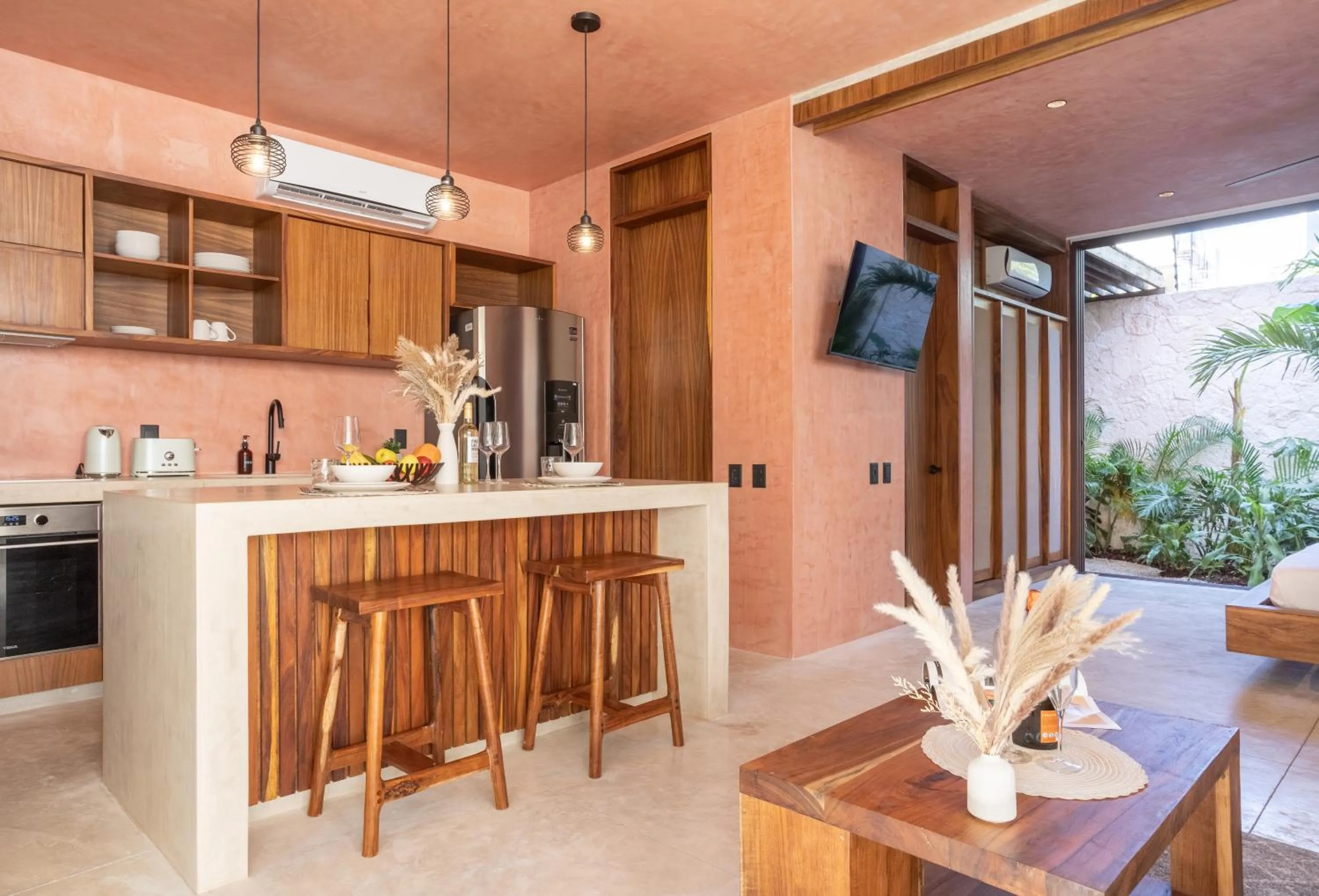 Kitchen or kitchenette in Entorno Tulum - Luxury Villas