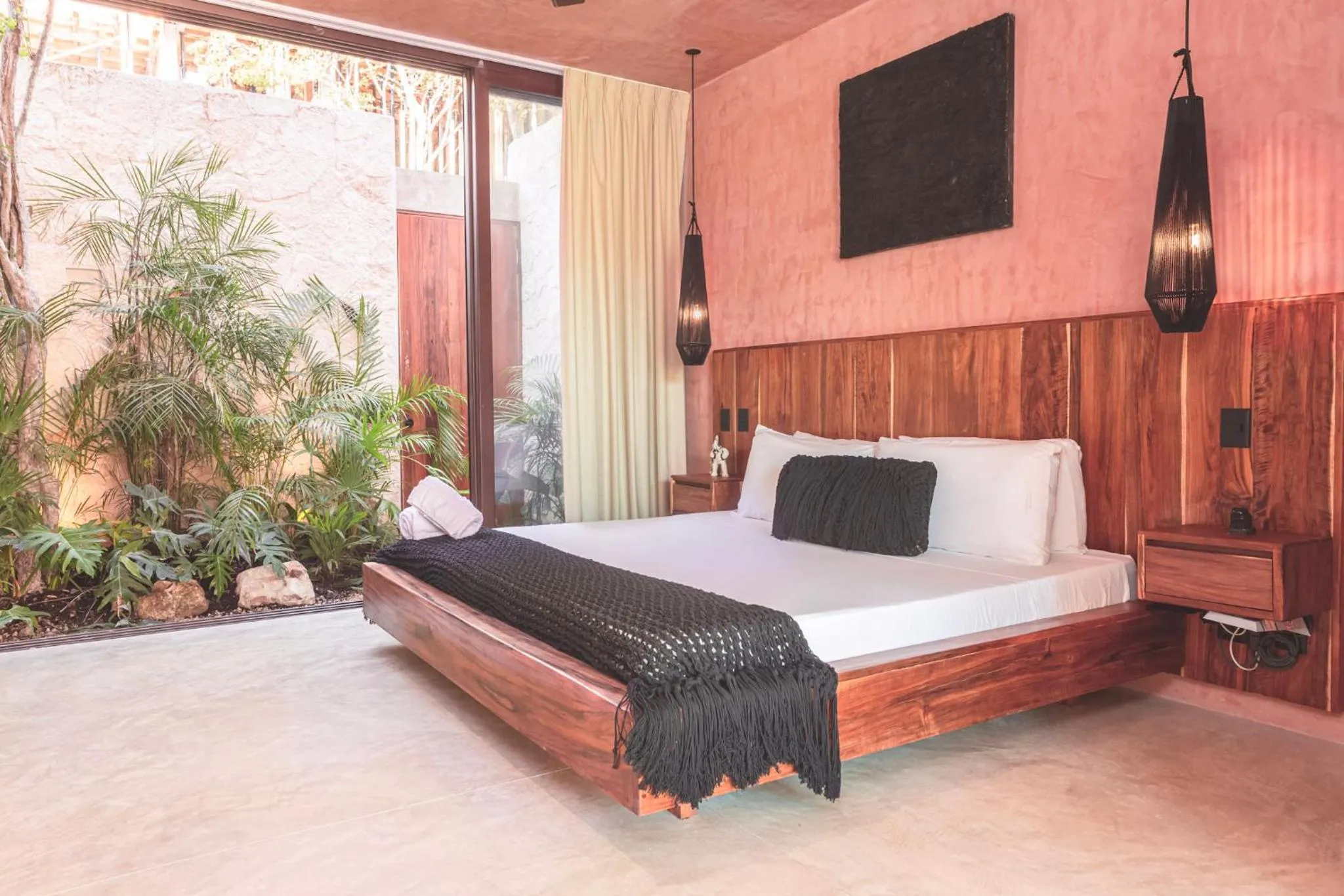 Bed in Entorno Tulum - Luxury Villas