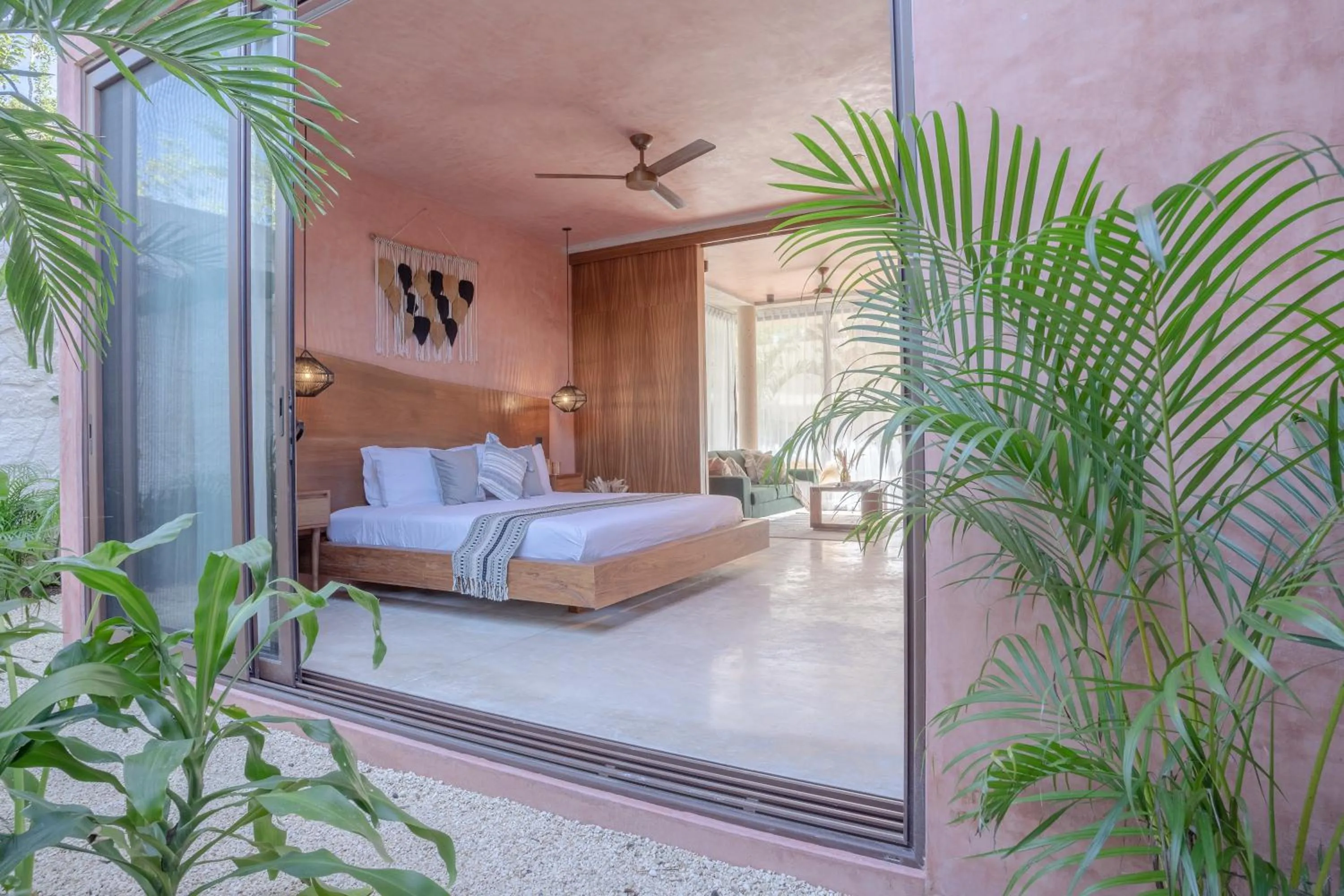 Bed in Entorno Tulum - Luxury Villas